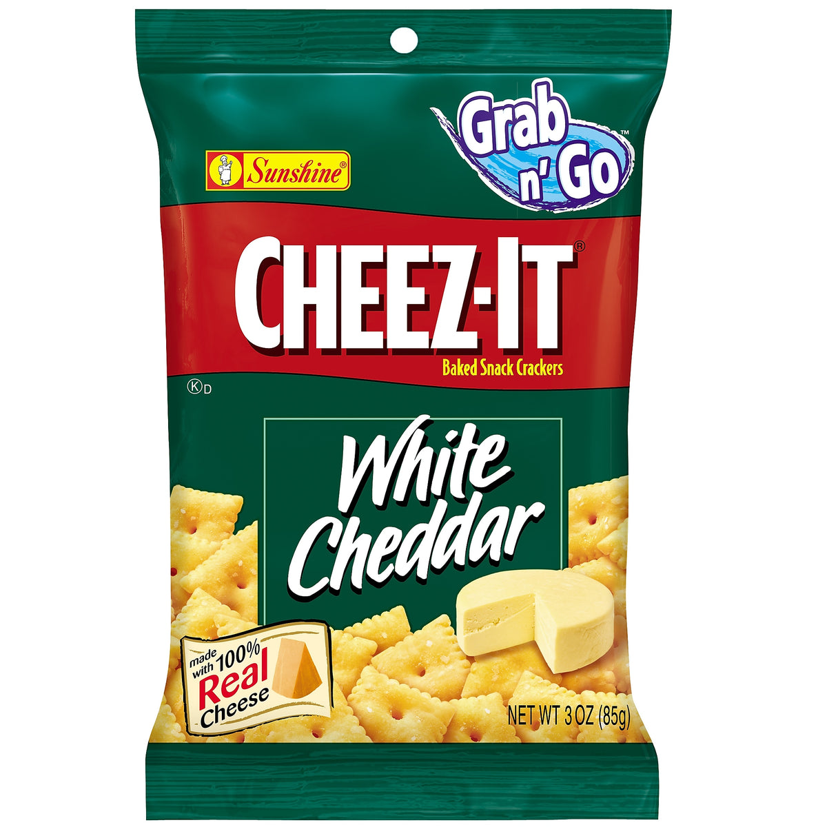 Cheez-It White cheddar Crackers, 1.5 oz., 8 Packs/Box