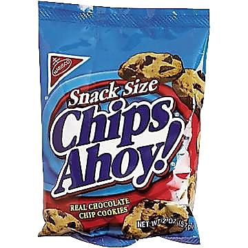 Chips Ahoy! Chocolate Chip Cookies, 2 oz, 60/Carton