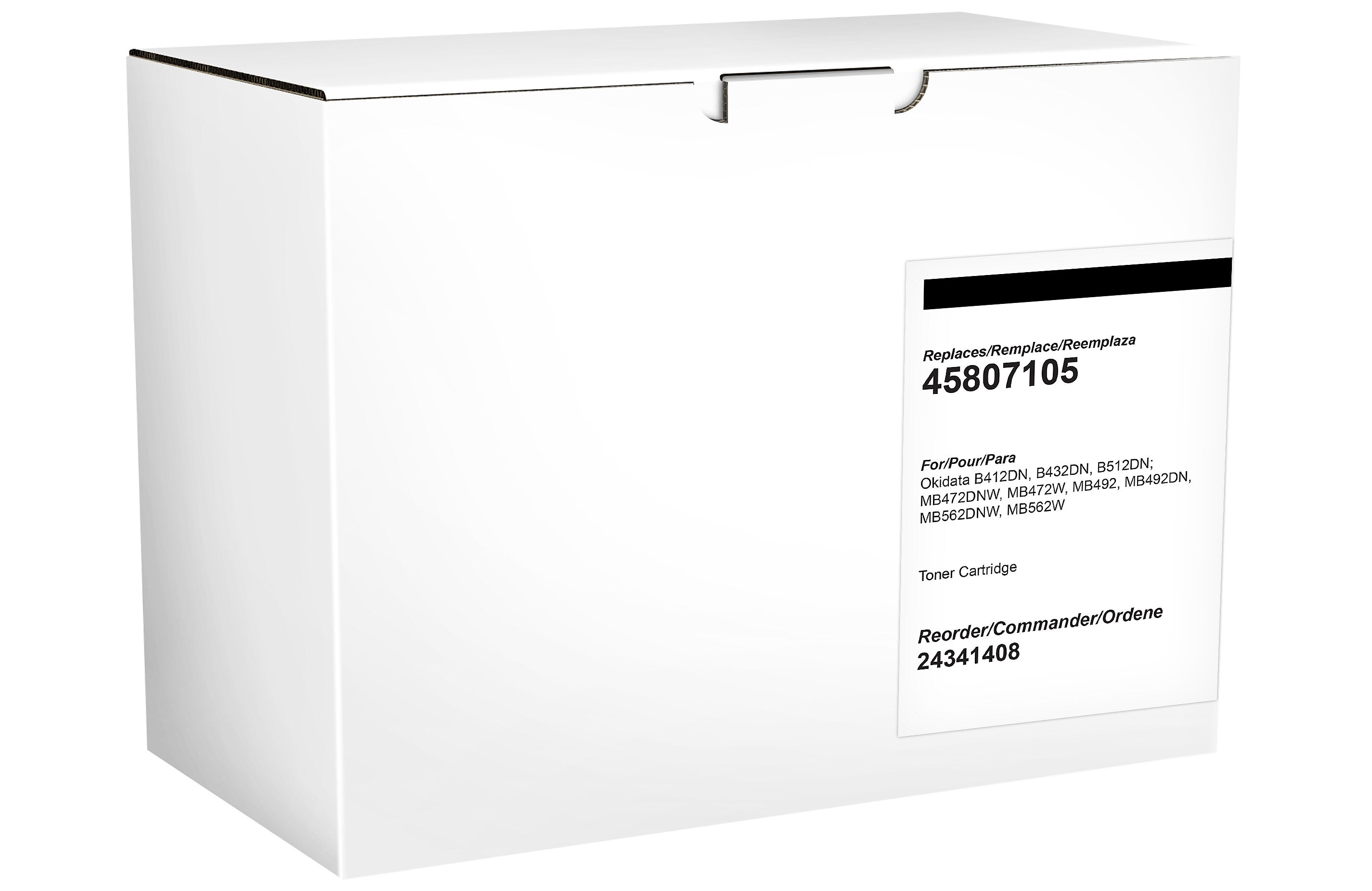 CIG Compatible OKI B412 Black Toner Cartridge,
