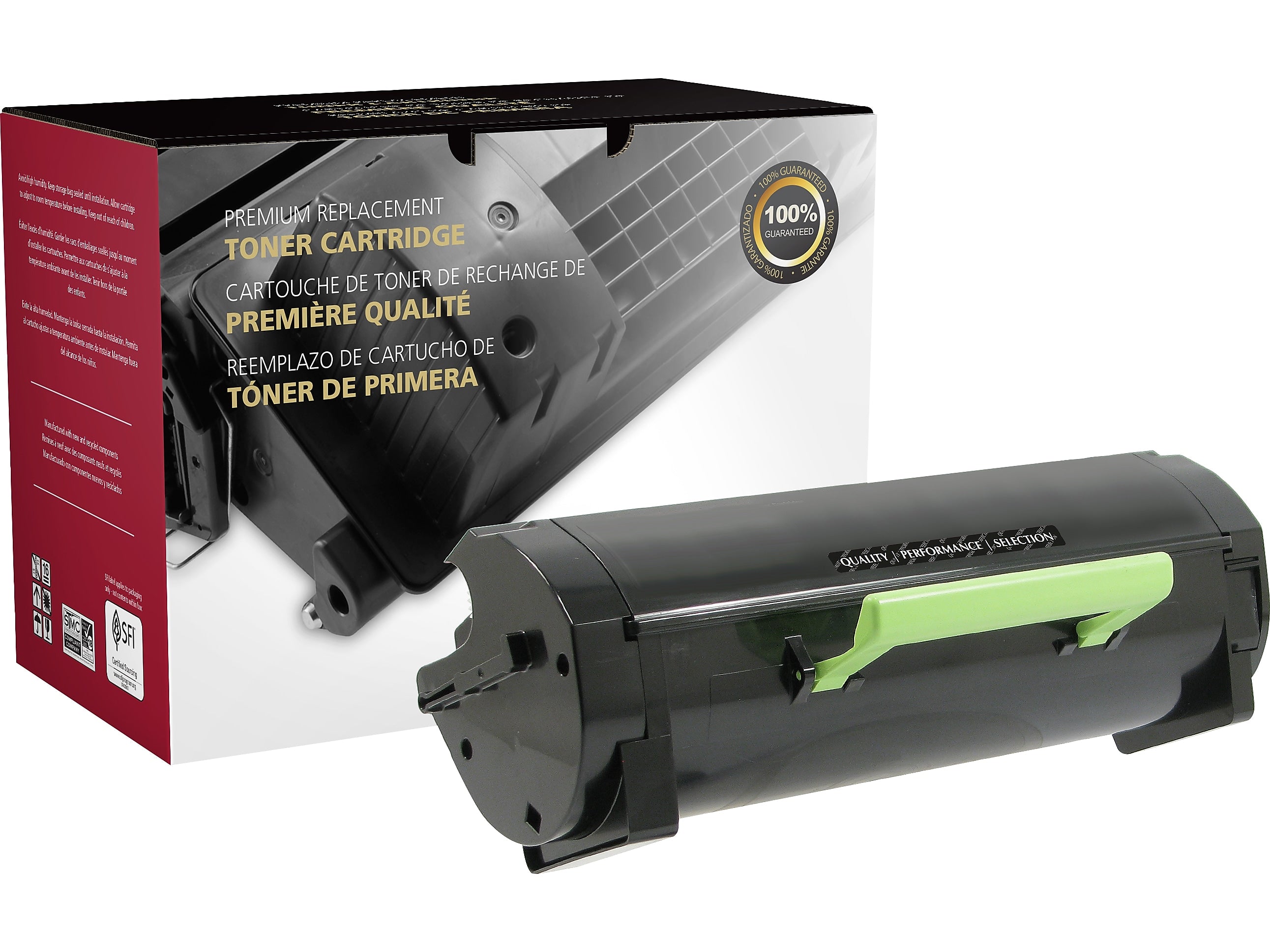 CIG Remanufactured Black High Yield Toner Cartridge Replacement for Dell FR3HY