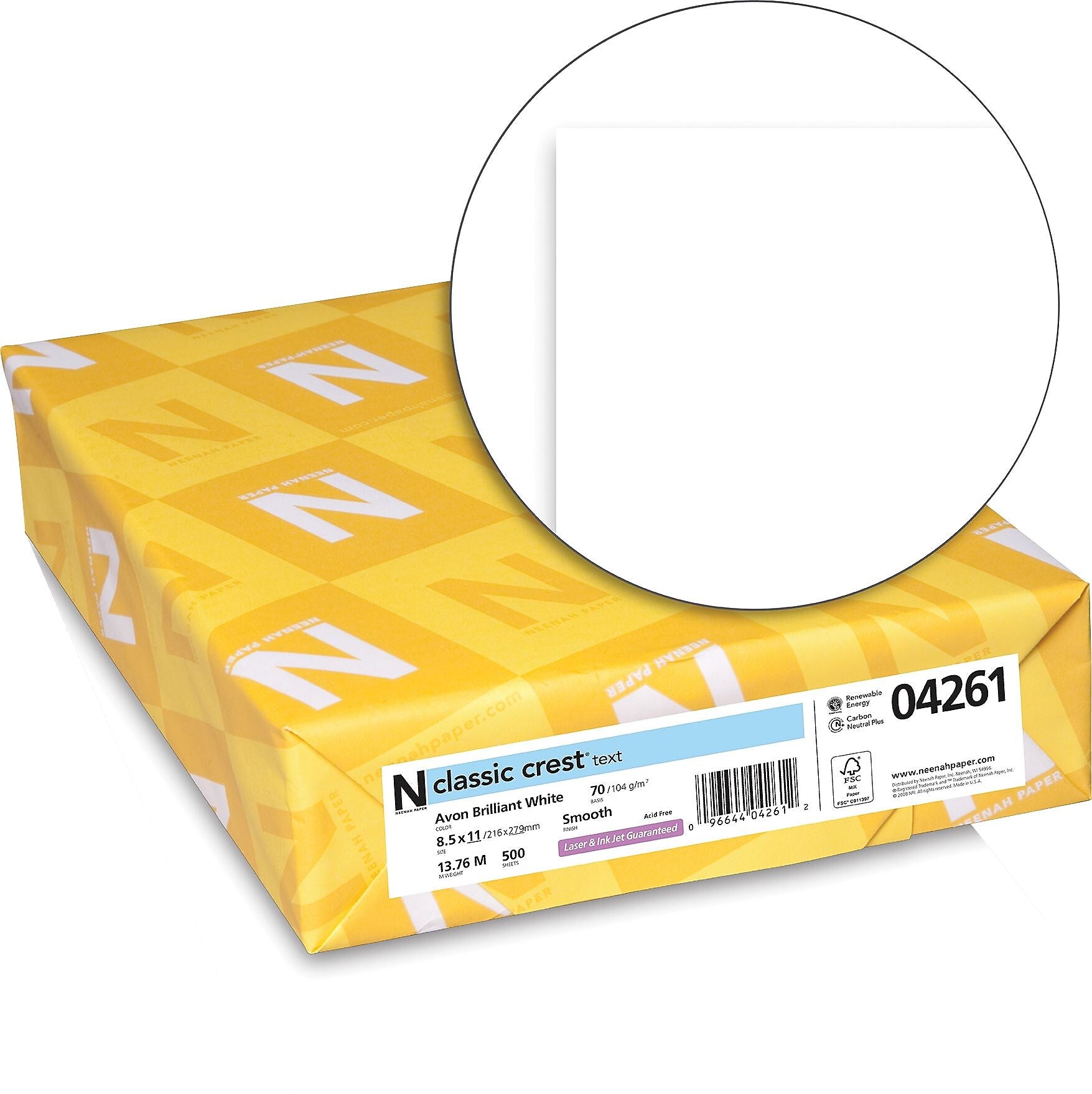 CLASSIC CREST® Paper, 8 1/2