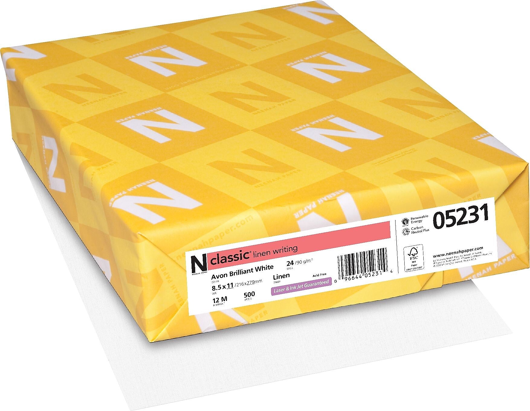 CLASSIC® Linen Writing Paper, 8 1/2