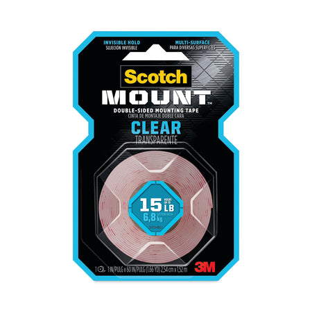 CLEAR MOUNTING TAPE 1 INCH X 5