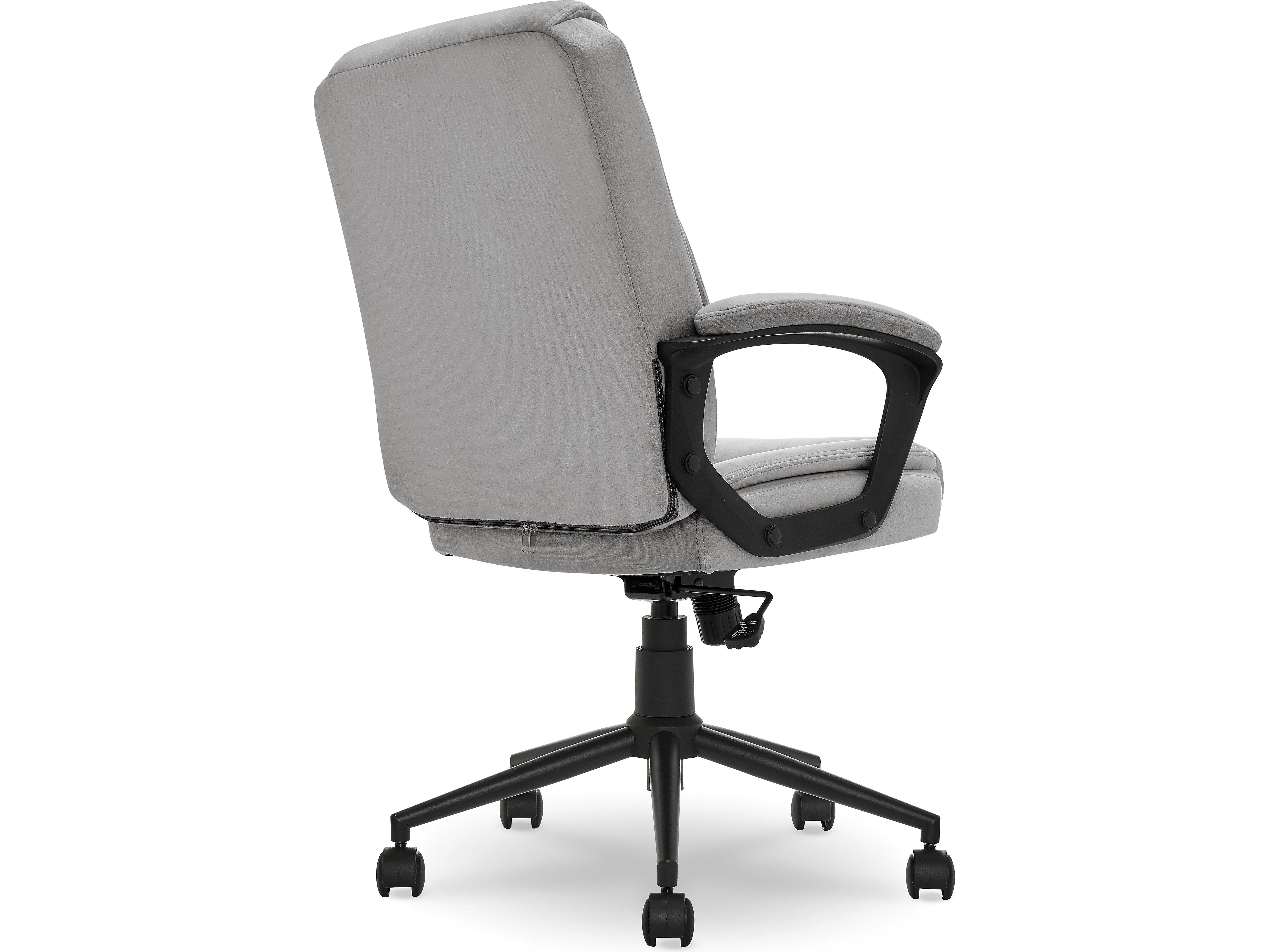 Click365 Transform 1.0 Ergonomic Fabric Swivel Desk Chair, Gray