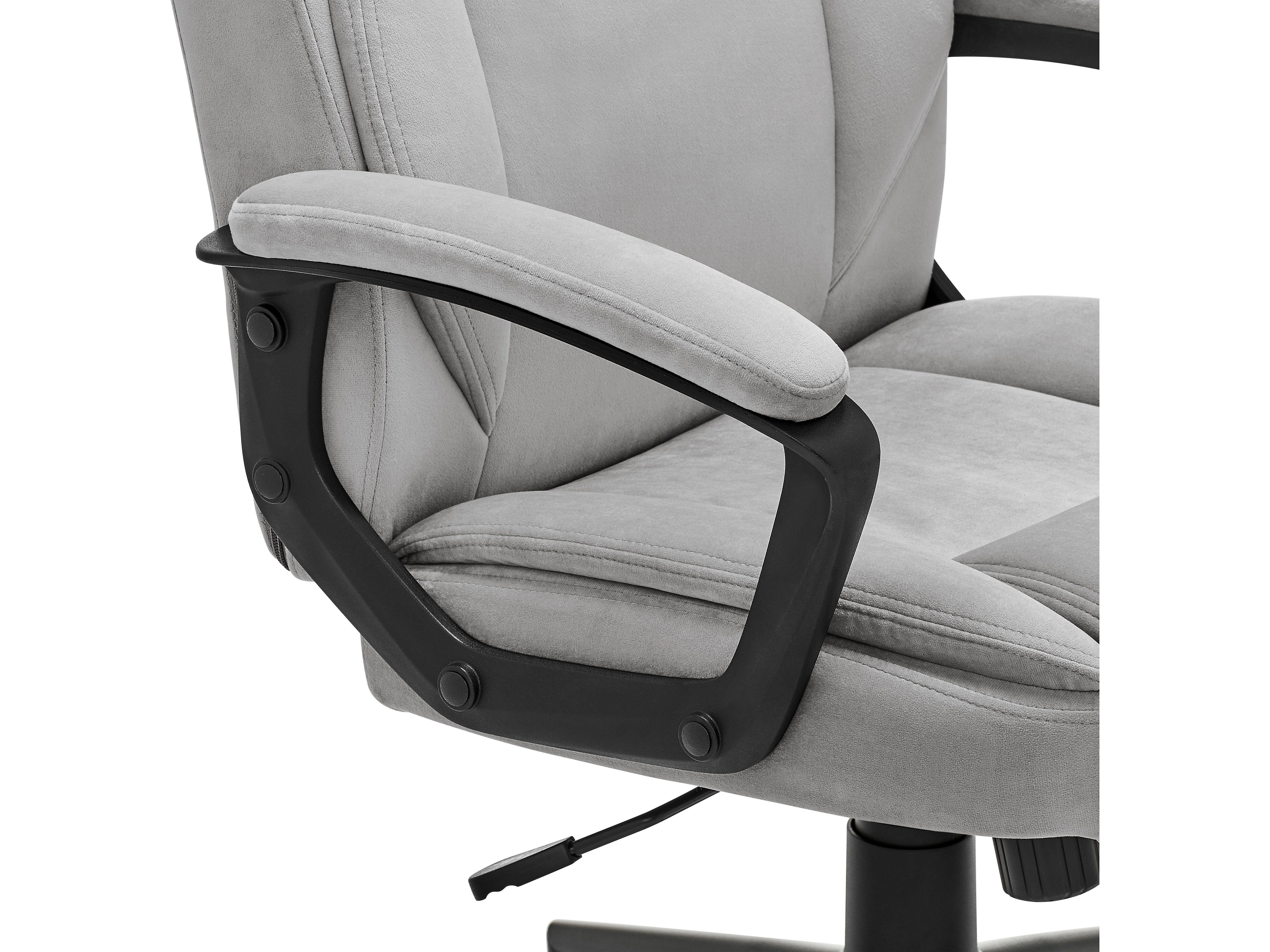 Click365 Transform 1.0 Ergonomic Fabric Swivel Desk Chair, Gray