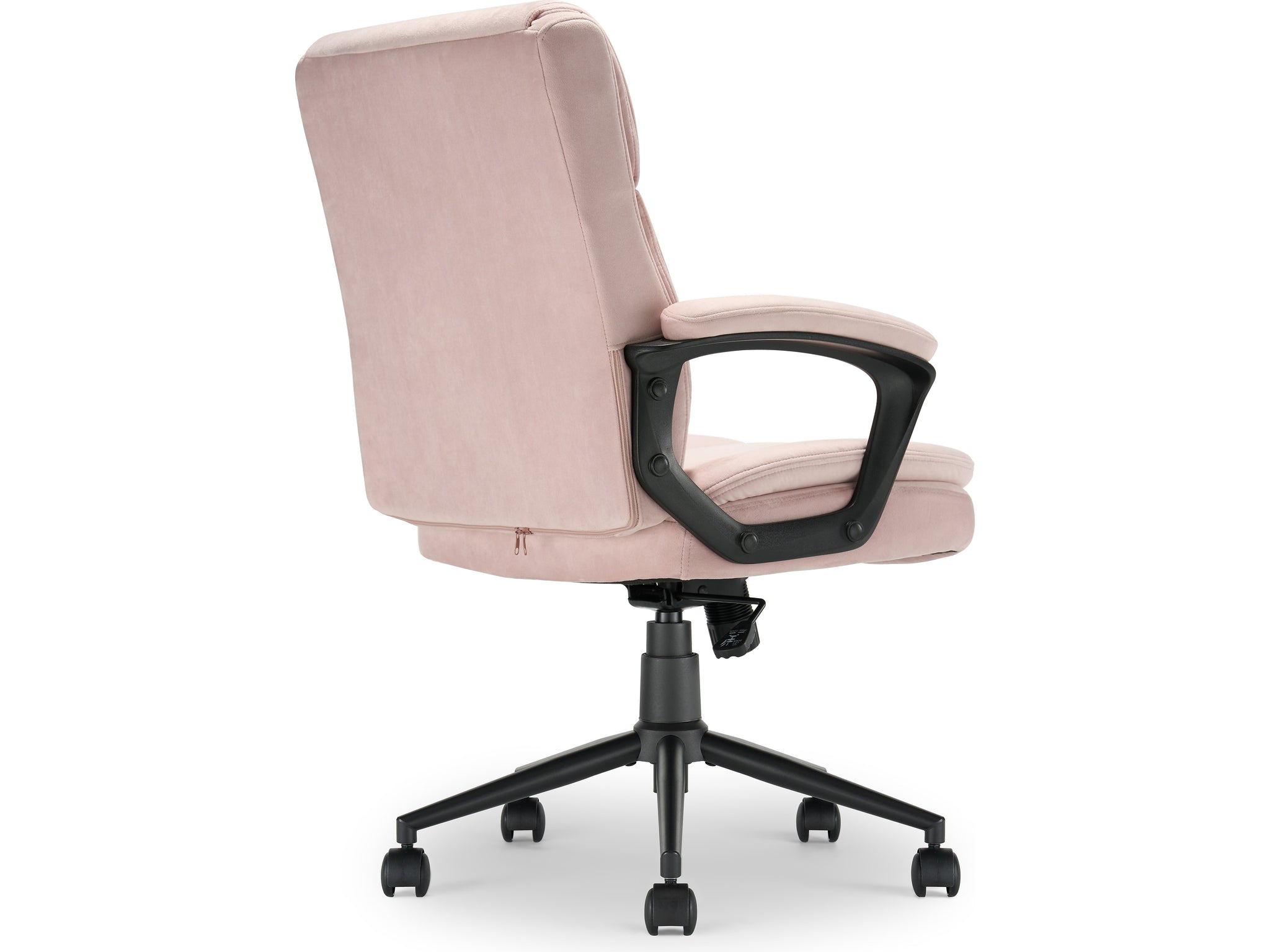 Click365 Transform 2.0 Ergonomic Fabric Swivel Desk Chair, Pink