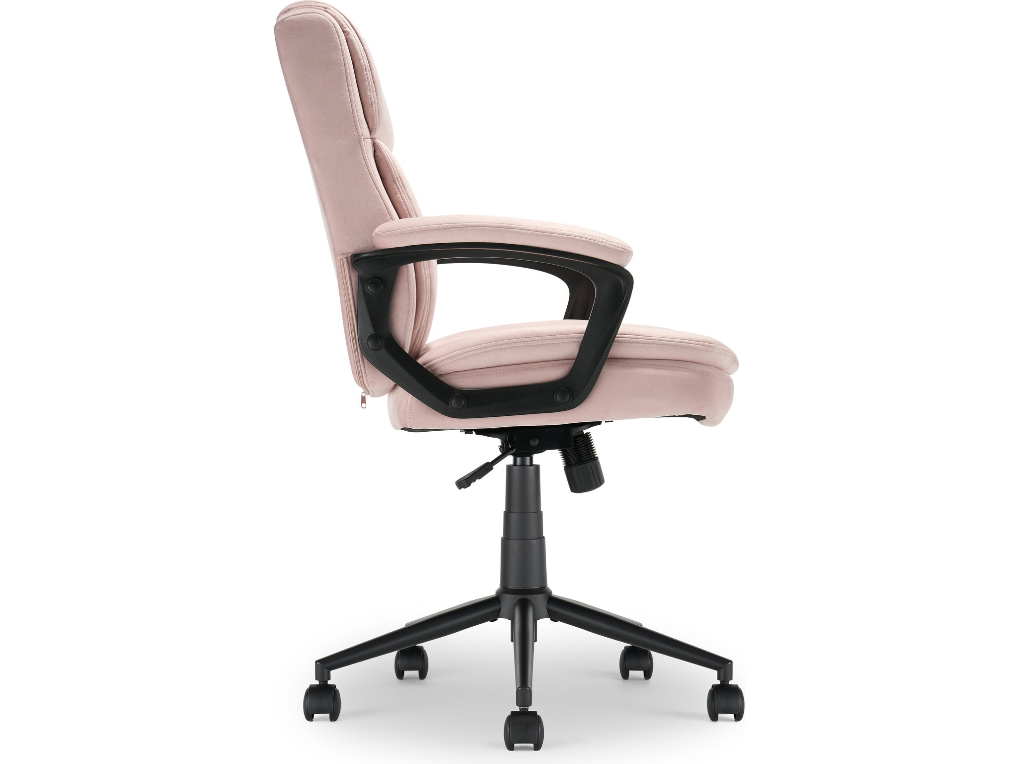 Click365 Transform 2.0 Ergonomic Fabric Swivel Desk Chair, Pink