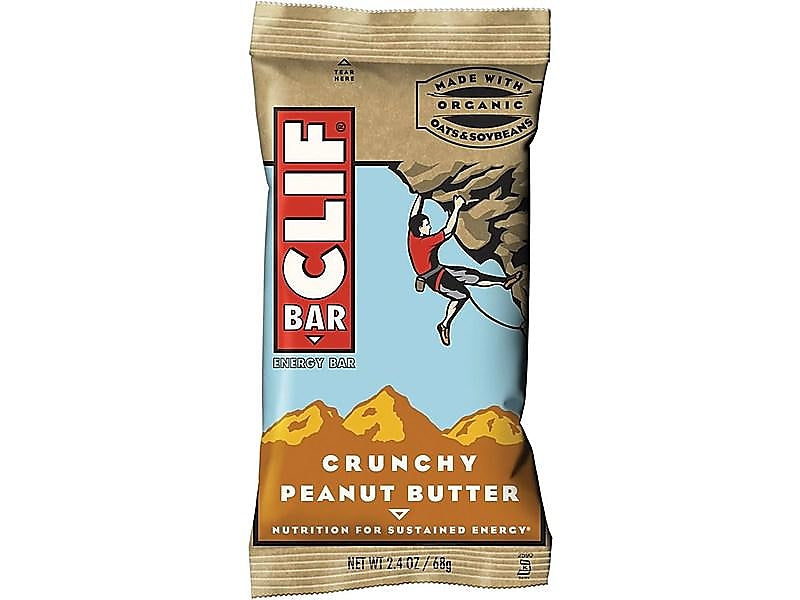 Clif Bar Crunchy Crunchy Peanut Butter Energy Bar, 12 Bars/Box