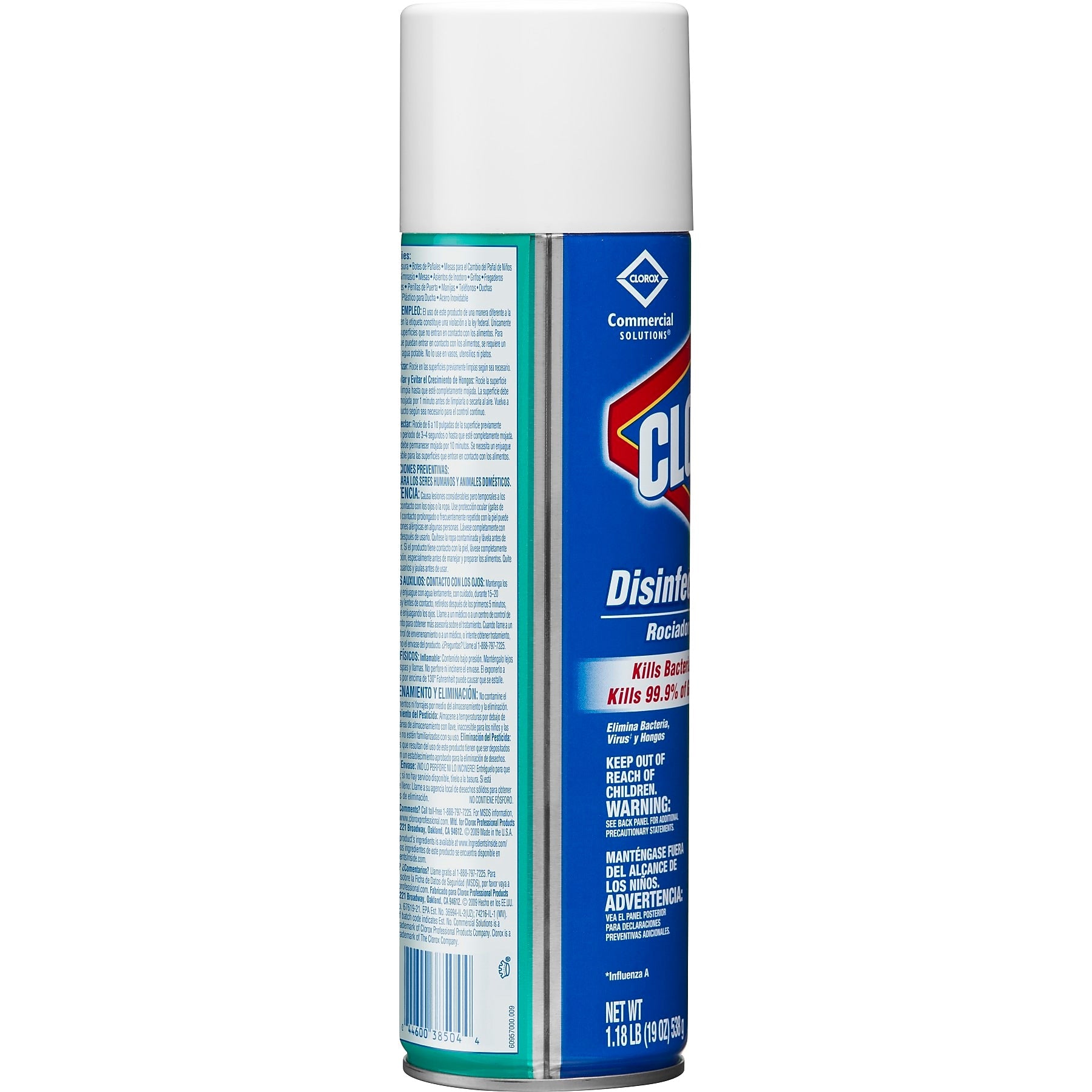 Clorox Commercial All-Purpose Cleaners & Spray Disinfectant, Fresh Scent, 19 Oz.