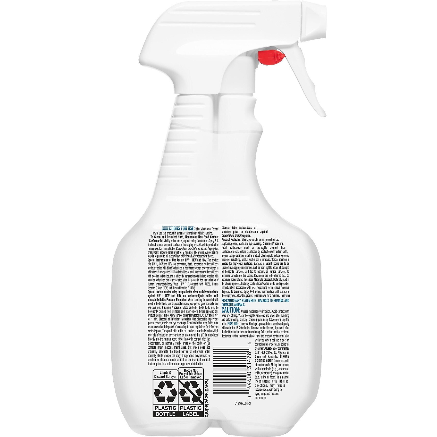 Clorox Healthcare Fuzion Cleaner Disinfectant Spray, 32 fl. Oz.
