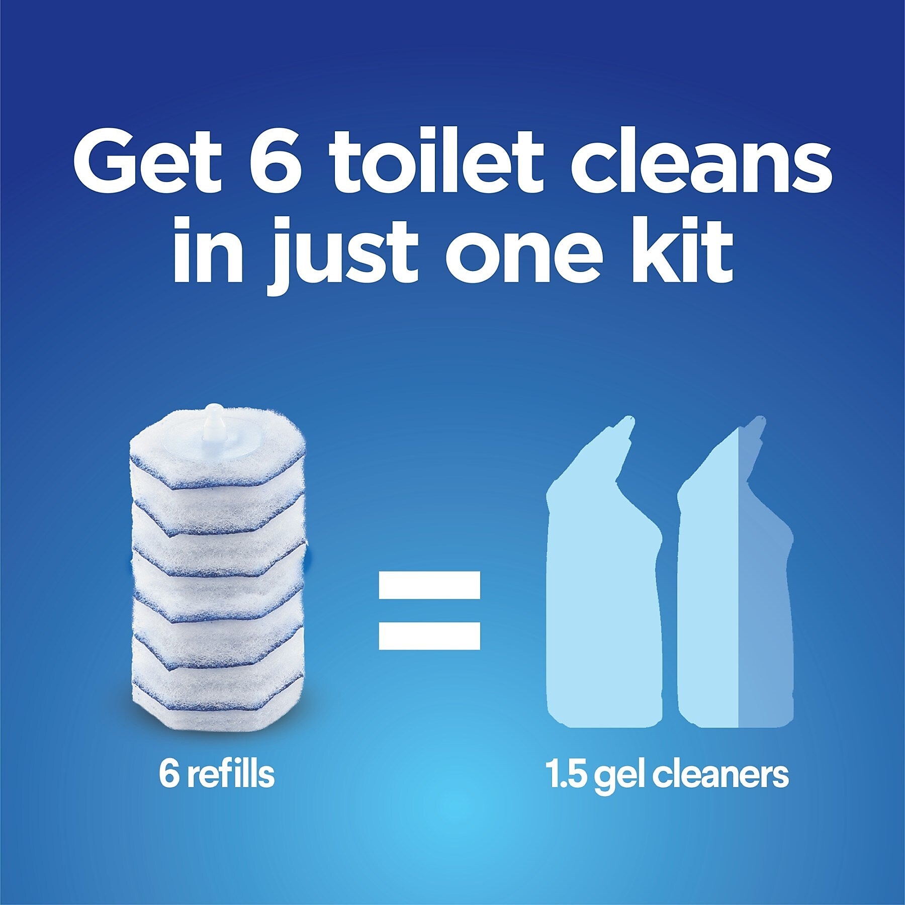 Clorox ToiletWand Disposable Toilet Cleaning System