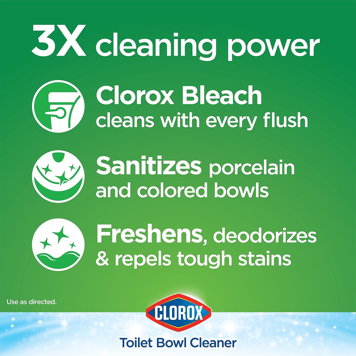 Clorox Ultra Clean Toilet Tablets Bleach, 3.5 oz.