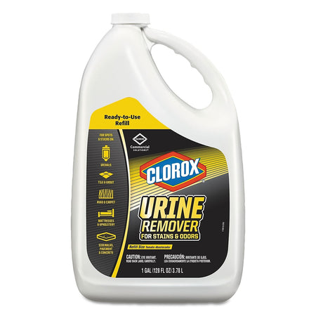 Clorox® Urine Remover, 1 Gal Bottle, Clean Floral Scent, 4/carton