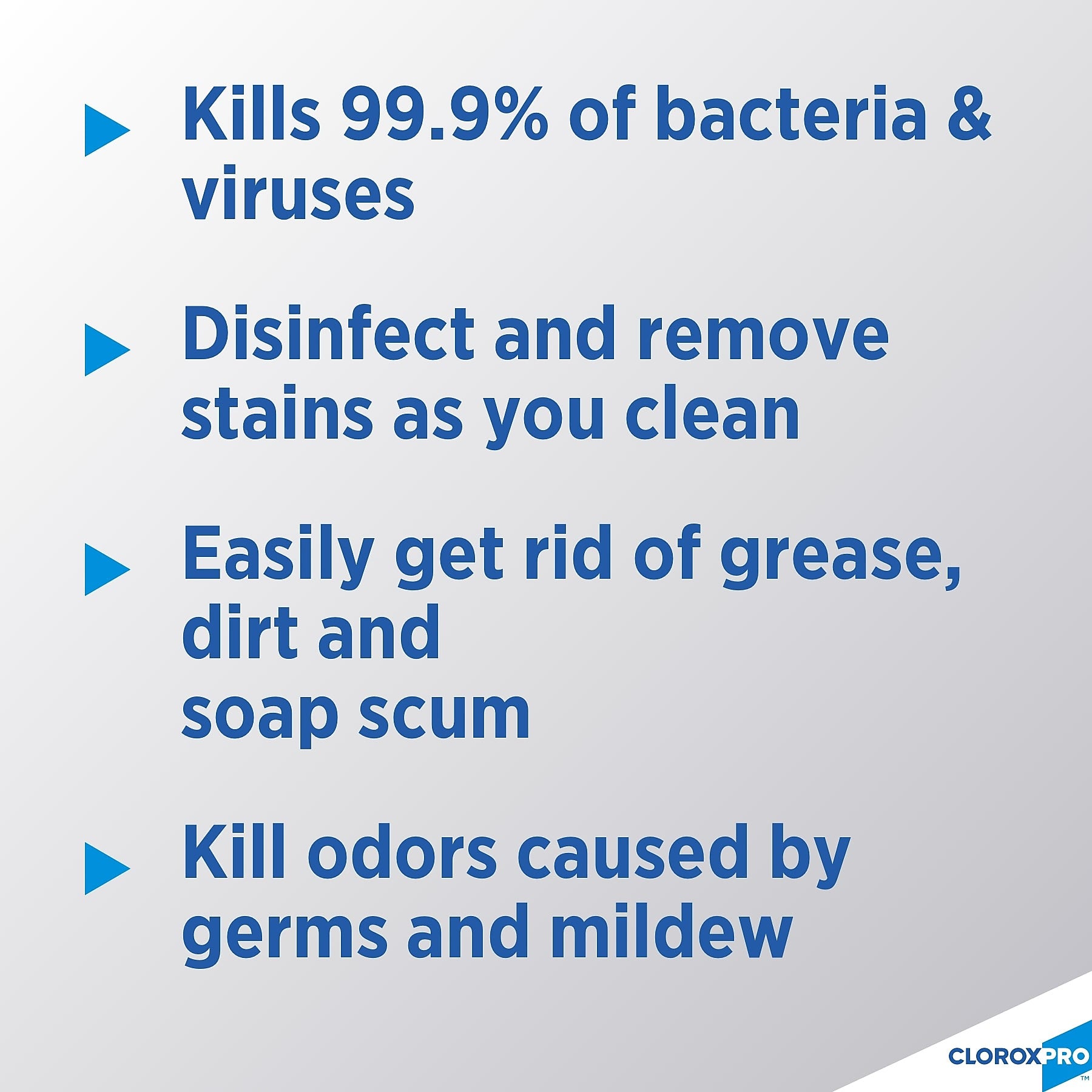 CloroxPro Clean-Up Disinfectant Cleaner with Bleach Spray, 32 oz.