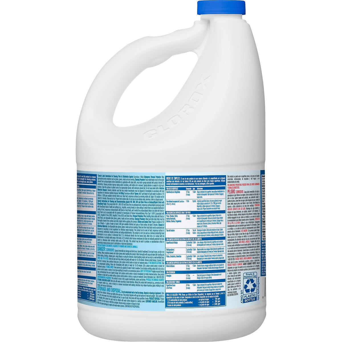 CloroxPro Germicidal Bleach, Concentrated, 121 oz.