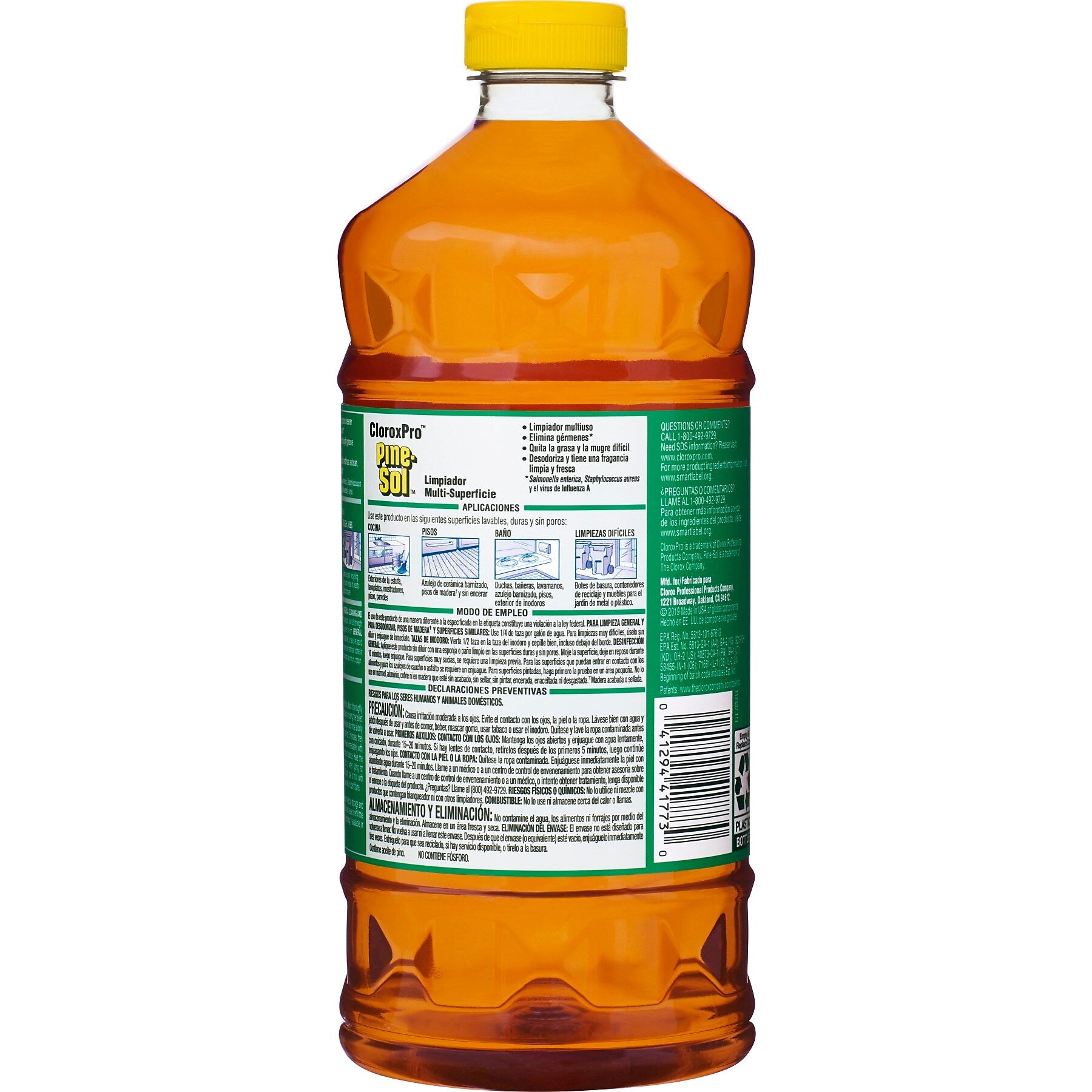 CloroxPro Pine-Sol Multi-Surface Cleaner, Original Pine, 60 oz.