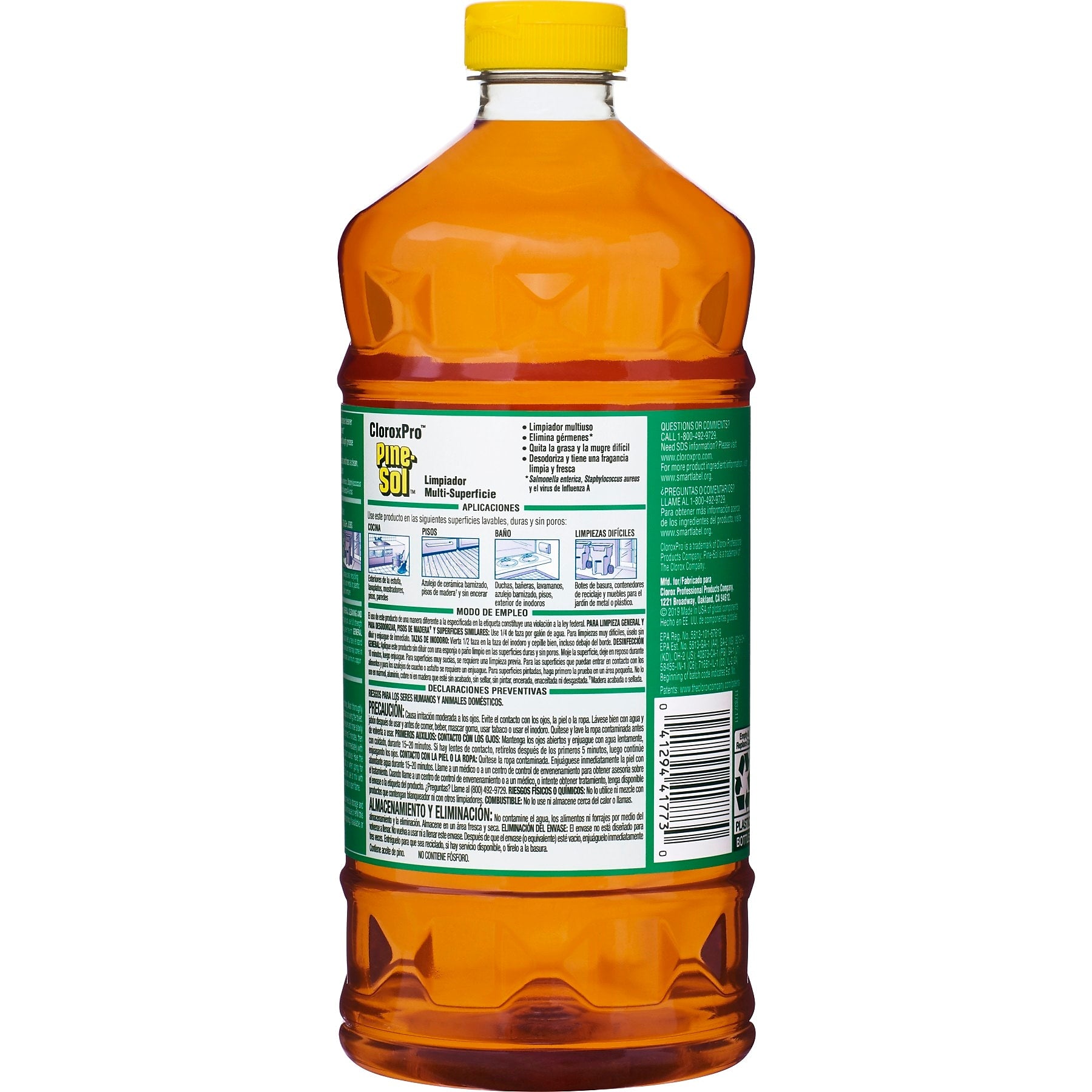 CloroxPro Pine-Sol Multi-Surface Cleaner, Original Pine, 60 oz.