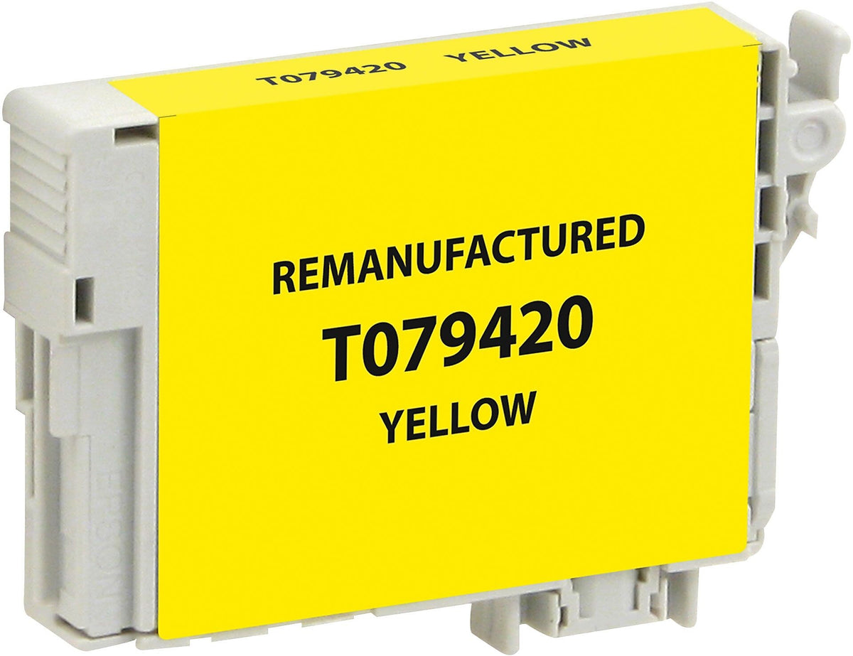 Clover Imaging Group Remanufactured Yellow High Yield Ink Cartridge Replacement for Epson 79