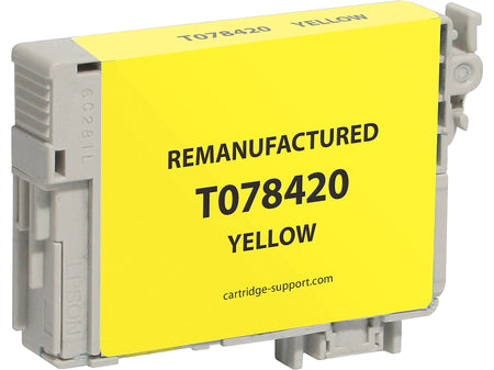 Clover Imaging Group Remanufactured Yellow Standard Yield Ink Cartridge Replacement for Epson T078