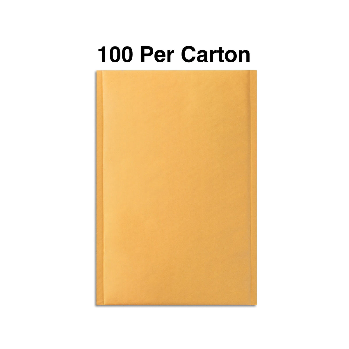 Coastwide Professional™ 10.25" x 13.5" Self-Sealing Bubble Mailer, #4, Kraft, 100/Carton