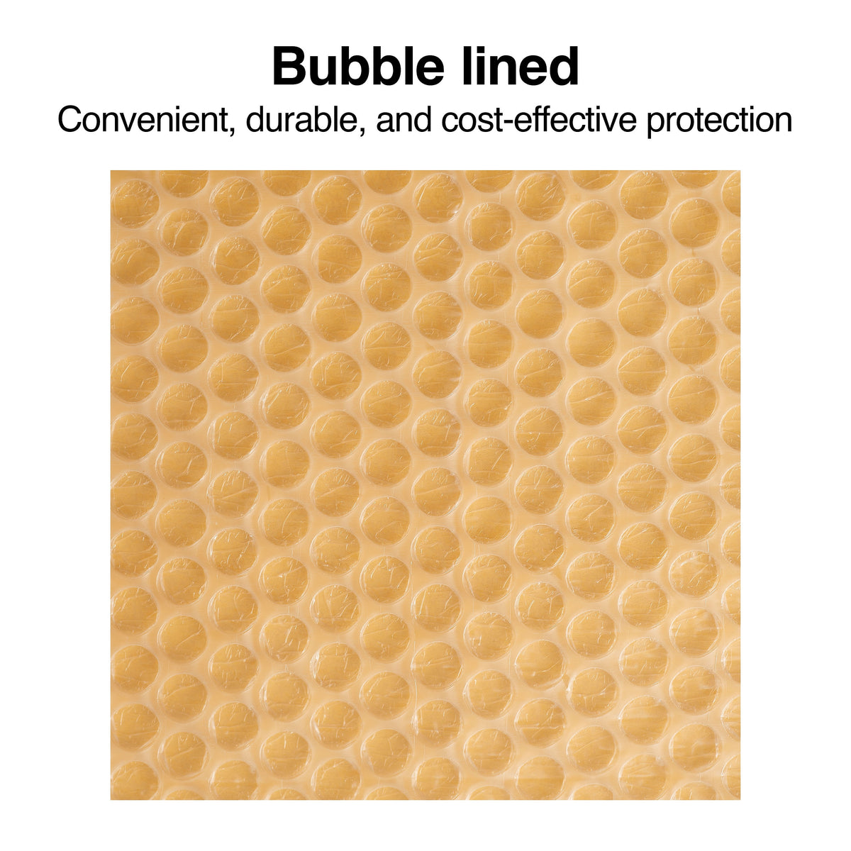 Coastwide Professional™ 13.13" x 17.75" Self-Sealing Bubble Mailer, #6, Kraft, 50/Carton