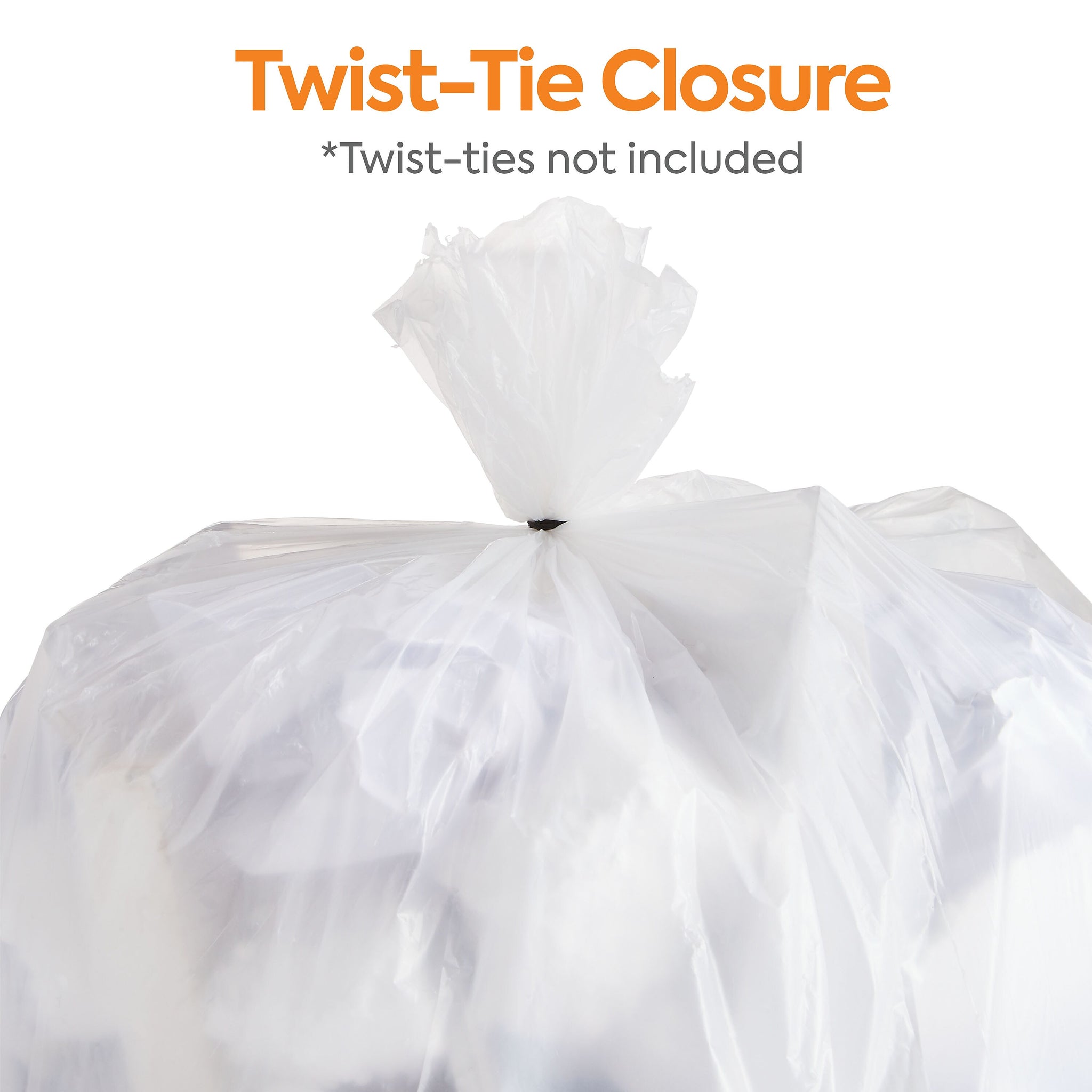 Coastwide Professional™ 4 Gallon Industrial Trash Bag, 17