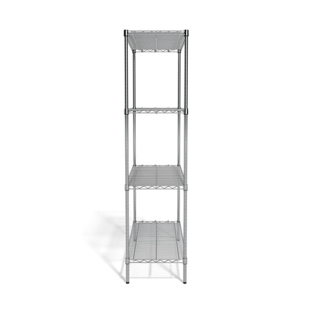 Coastwide Professional™ 4-Shelf Wire Unit, 48"W, Chrome