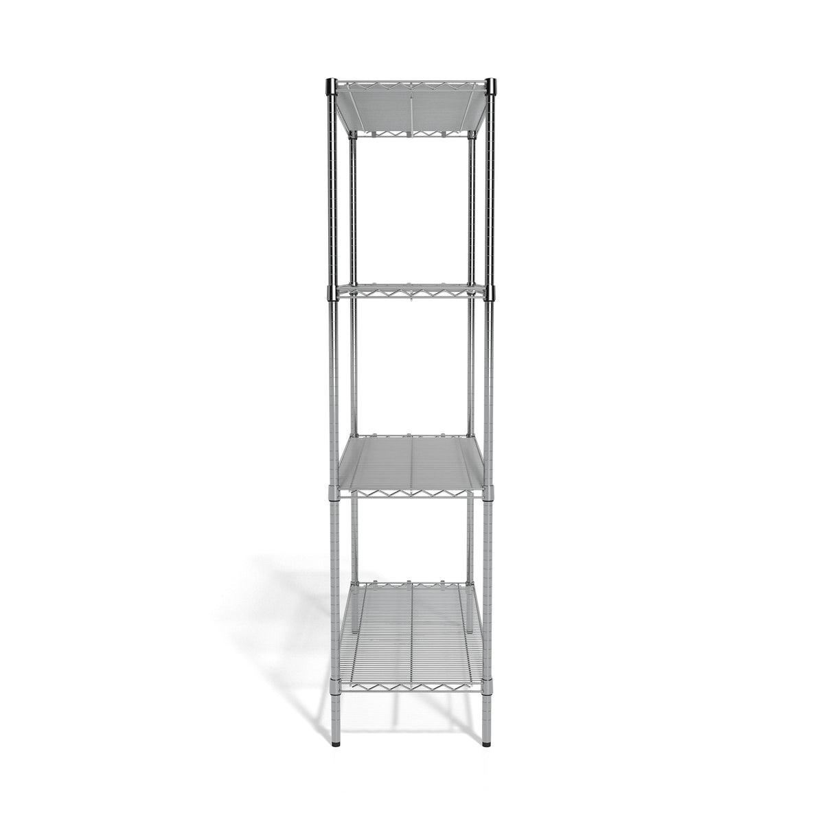 Coastwide Professional™ 4-Shelf Wire Unit, 48"W, Chrome