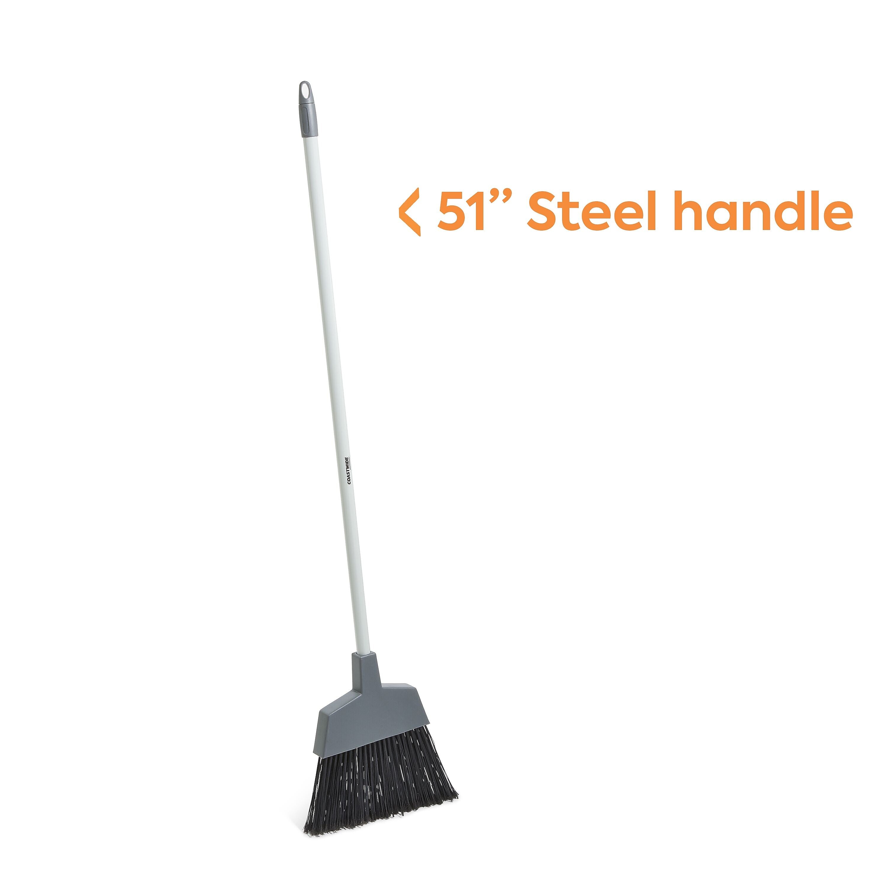 Coastwide Professional 8" Angled Broom, Gray