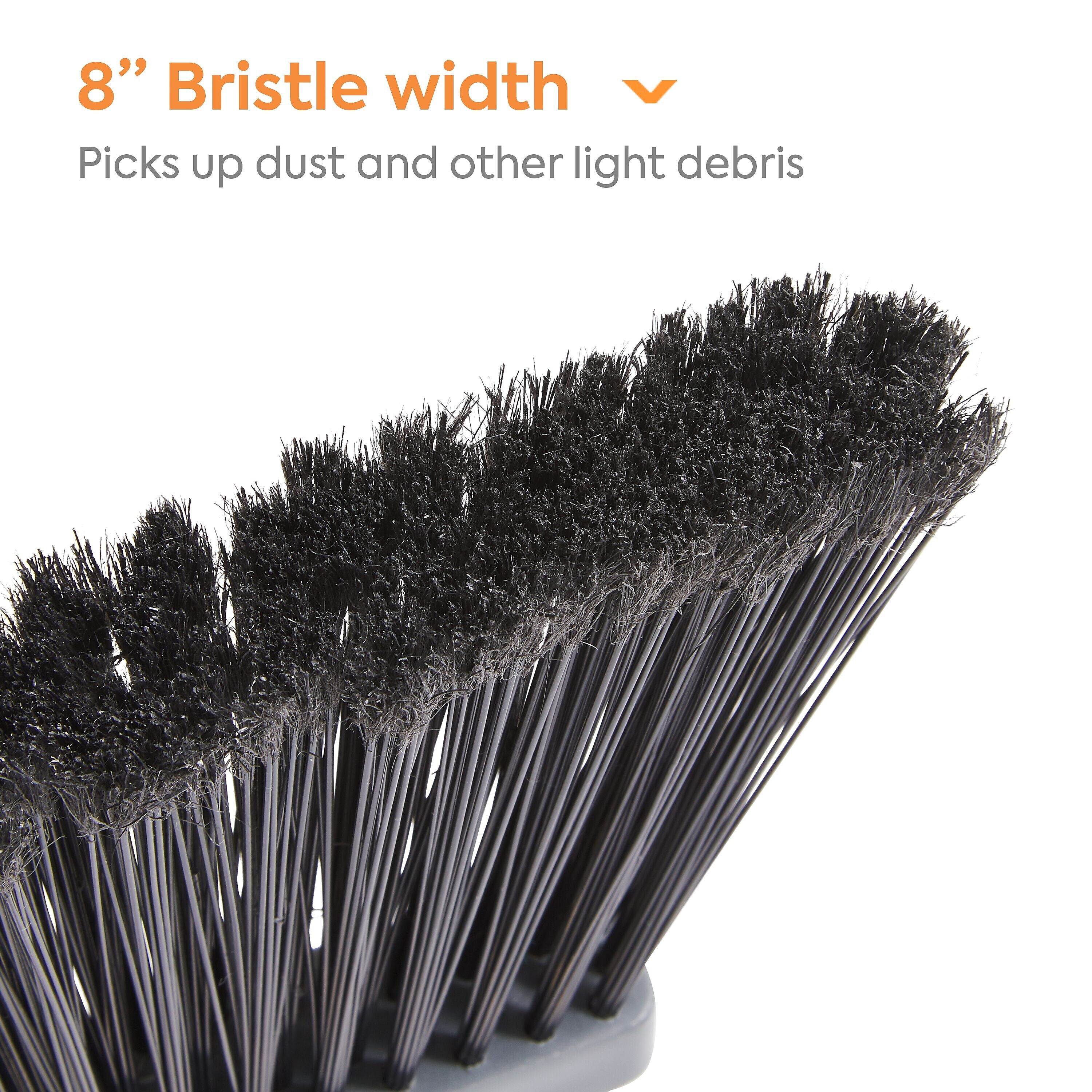 Coastwide Professional™ 8" Lobby Broom, Gray