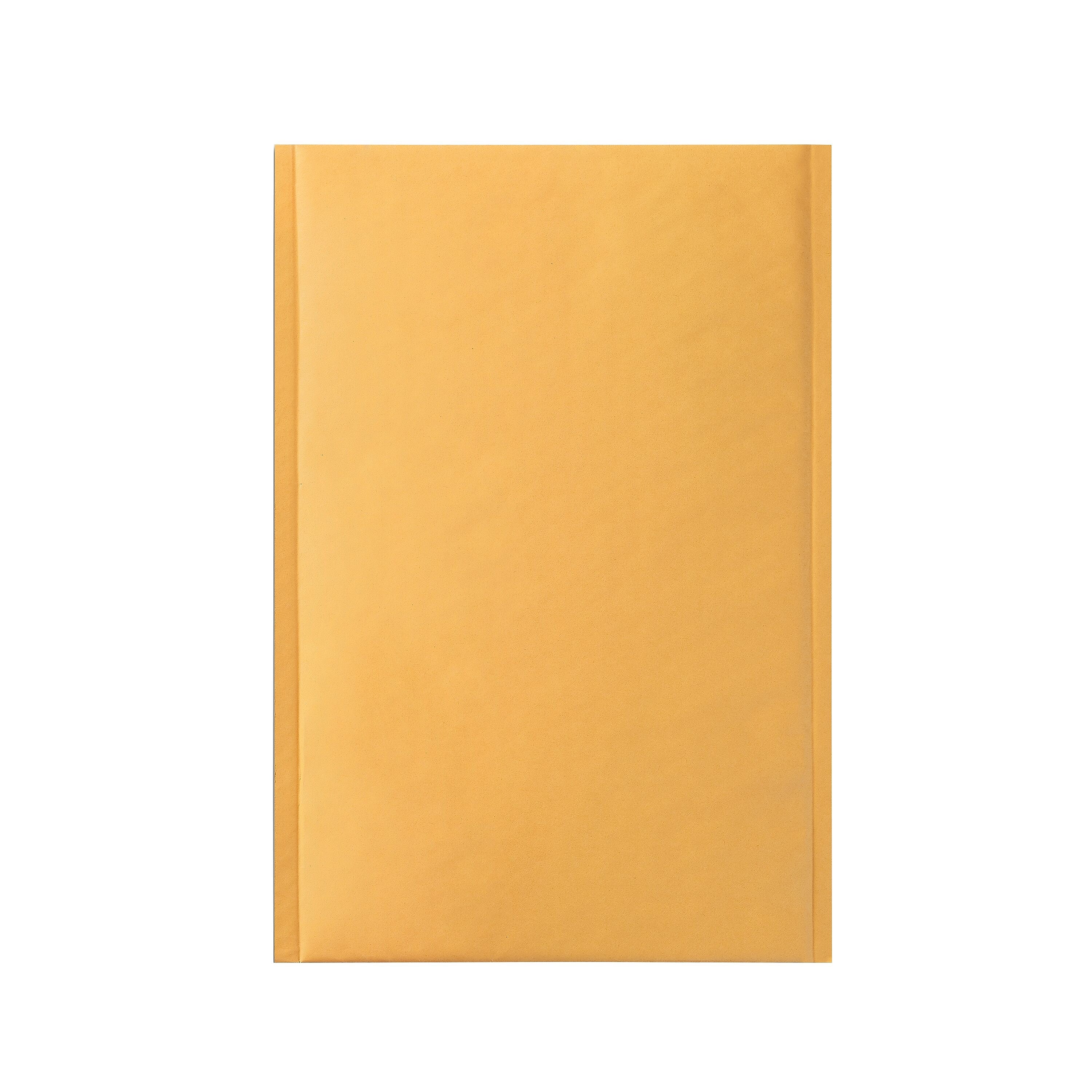 Coastwide Professional™ 9.25" x 11" Self-Sealing Bubble Mailer, #2, Kraft, 100/Carton