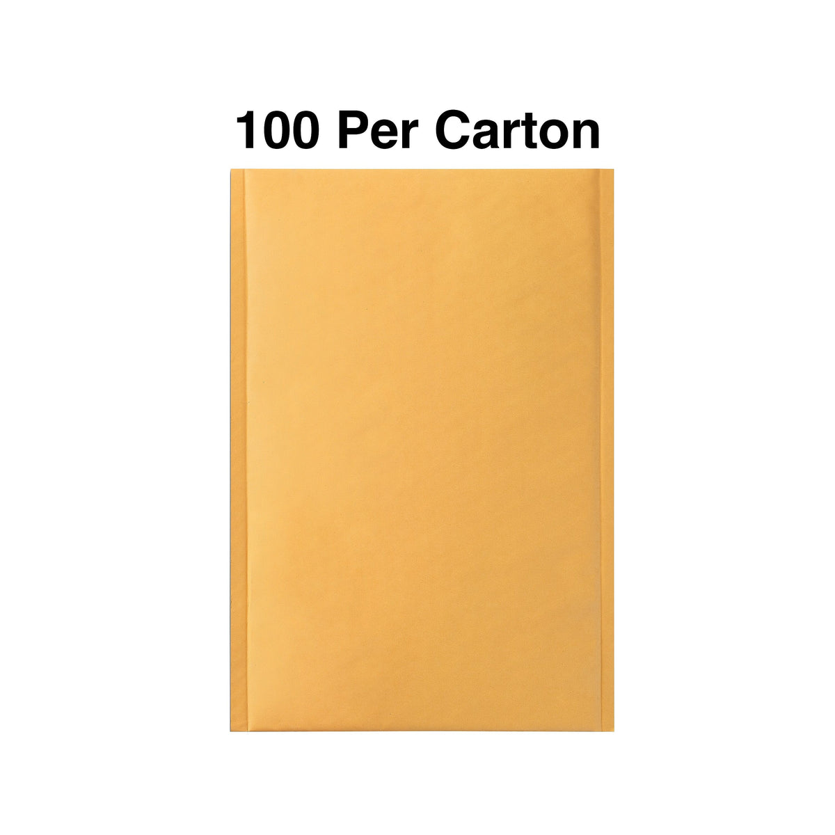 Coastwide Professional™ 9.25" x 11" Self-Sealing Bubble Mailer, #2, Kraft, 100/Carton