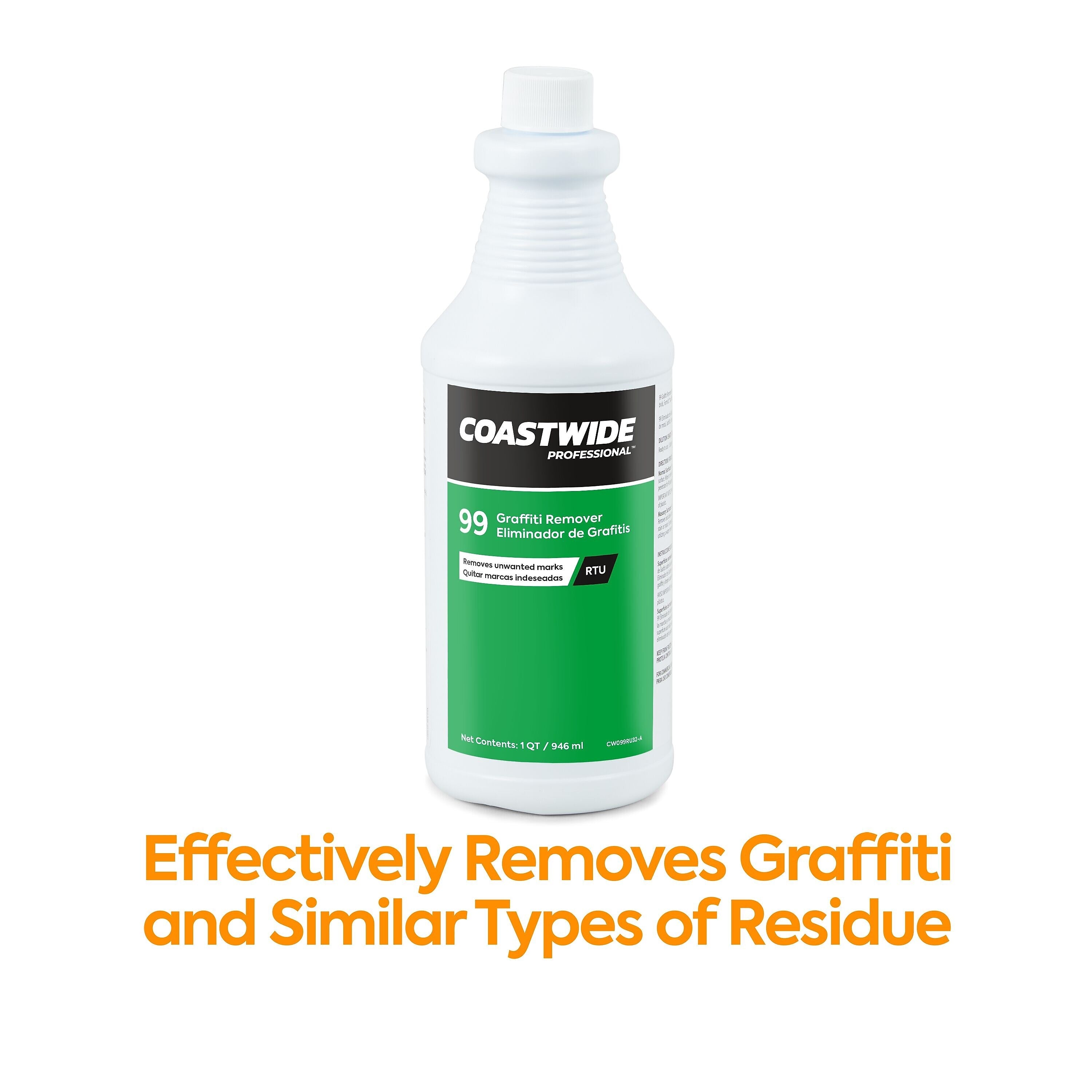 Coastwide Professional Degreaser Graffiti Remover 99, 0.95L, 6/Carton