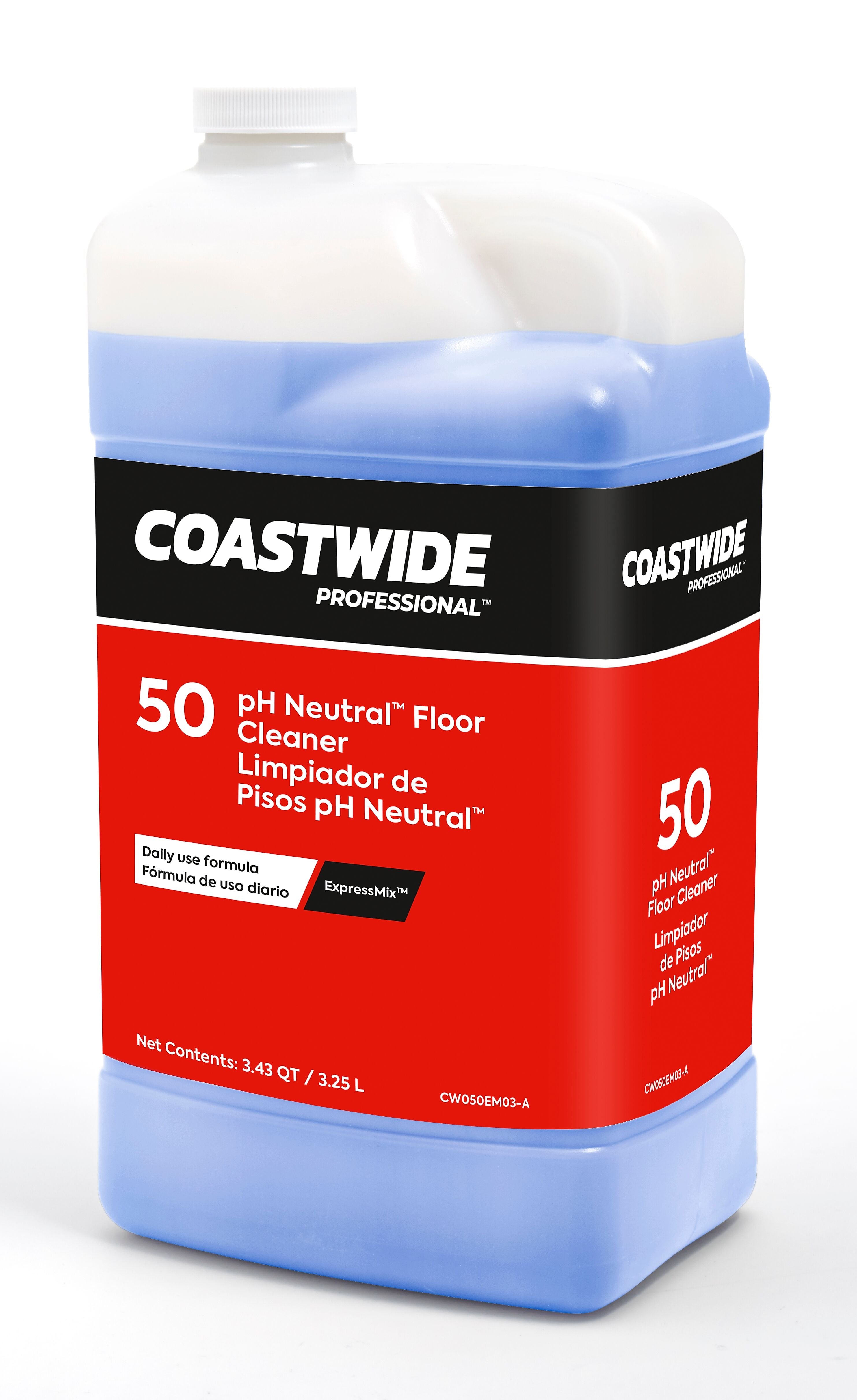 Coastwide Professional™ Floor Cleaner pH Neutral Concentrate for ExpressMix, 3.25L, 2/Carton