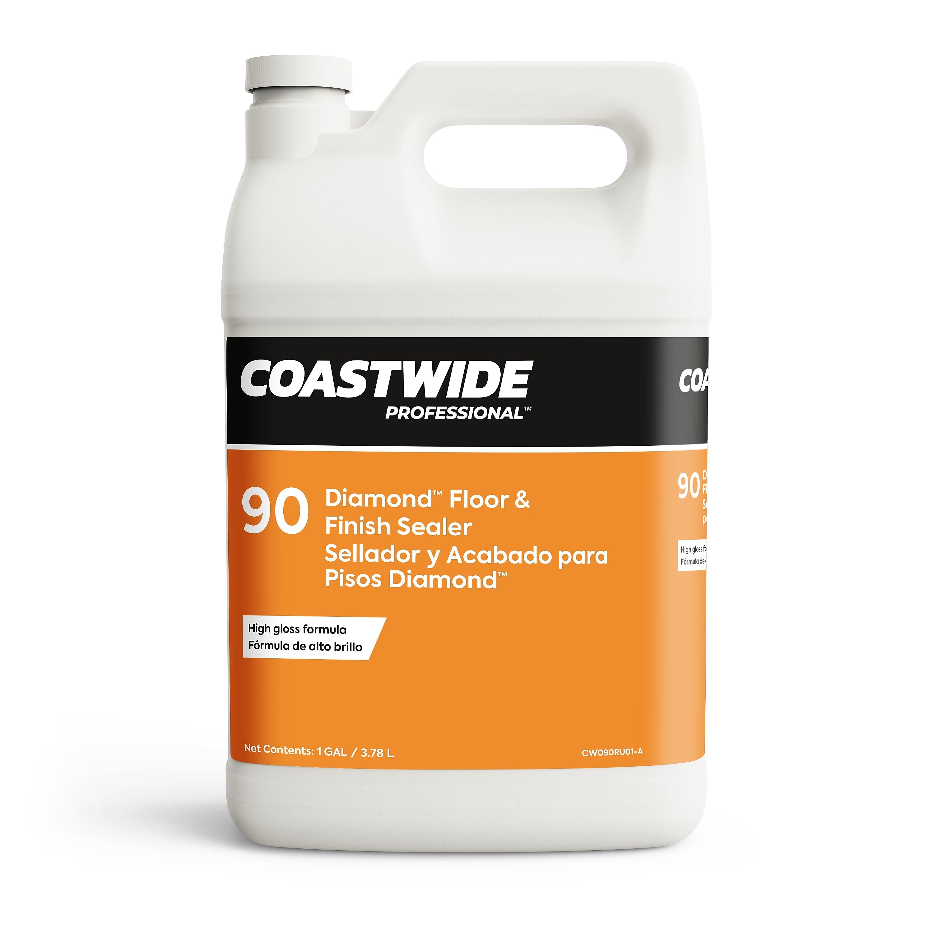 Coastwide Professional™ Floor Finish and Sealer Diamond, 3.78 L, 4/Carton