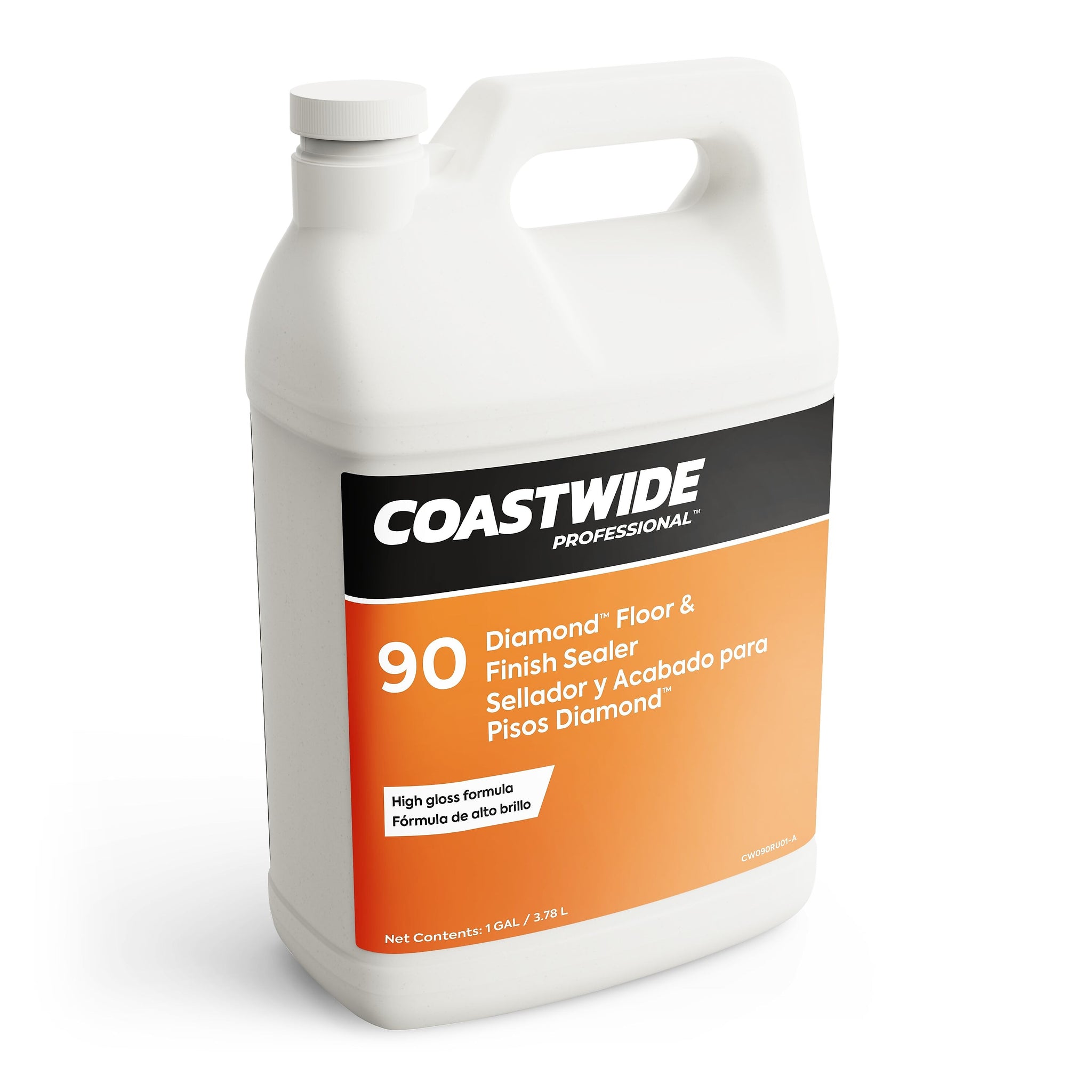 Coastwide Professional™ Floor Finish and Sealer Diamond, 3.78 L, 4/Carton