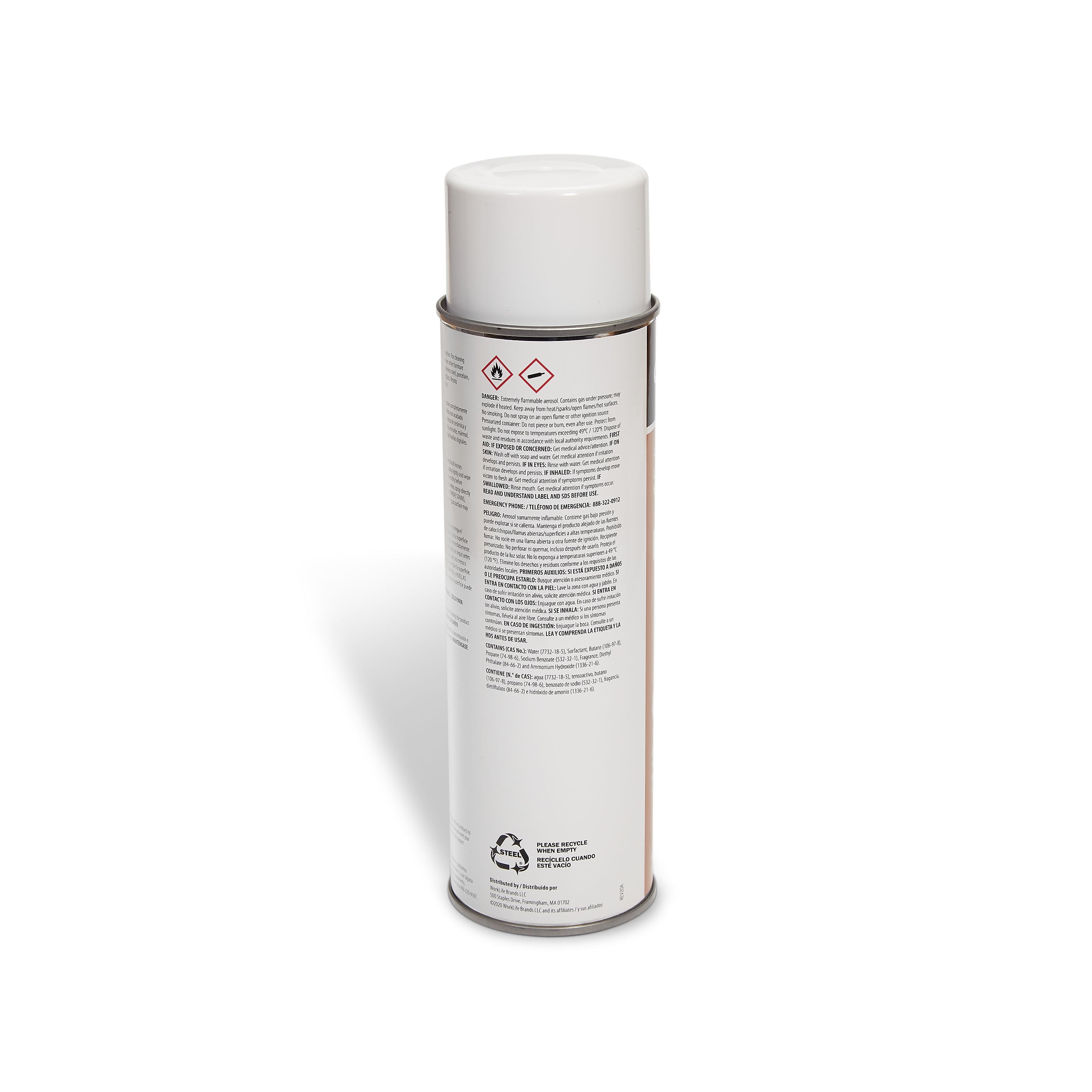 Coastwide Professional™ Furniture Polish, Lemon Scent, 19 Oz., 6/Carton