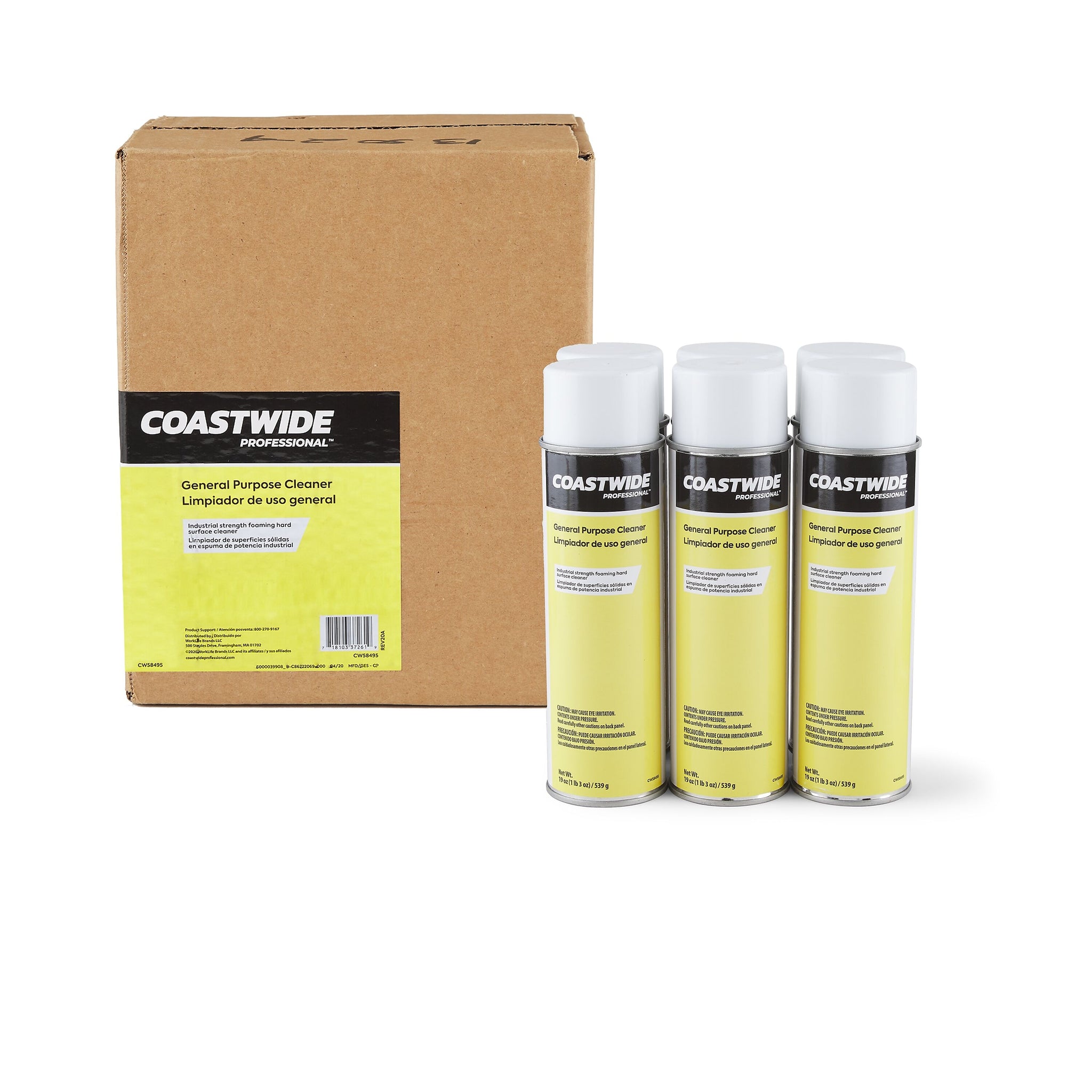 Coastwide Professional™ General-Purpose Cleaner, 19 Oz., 6/Carton