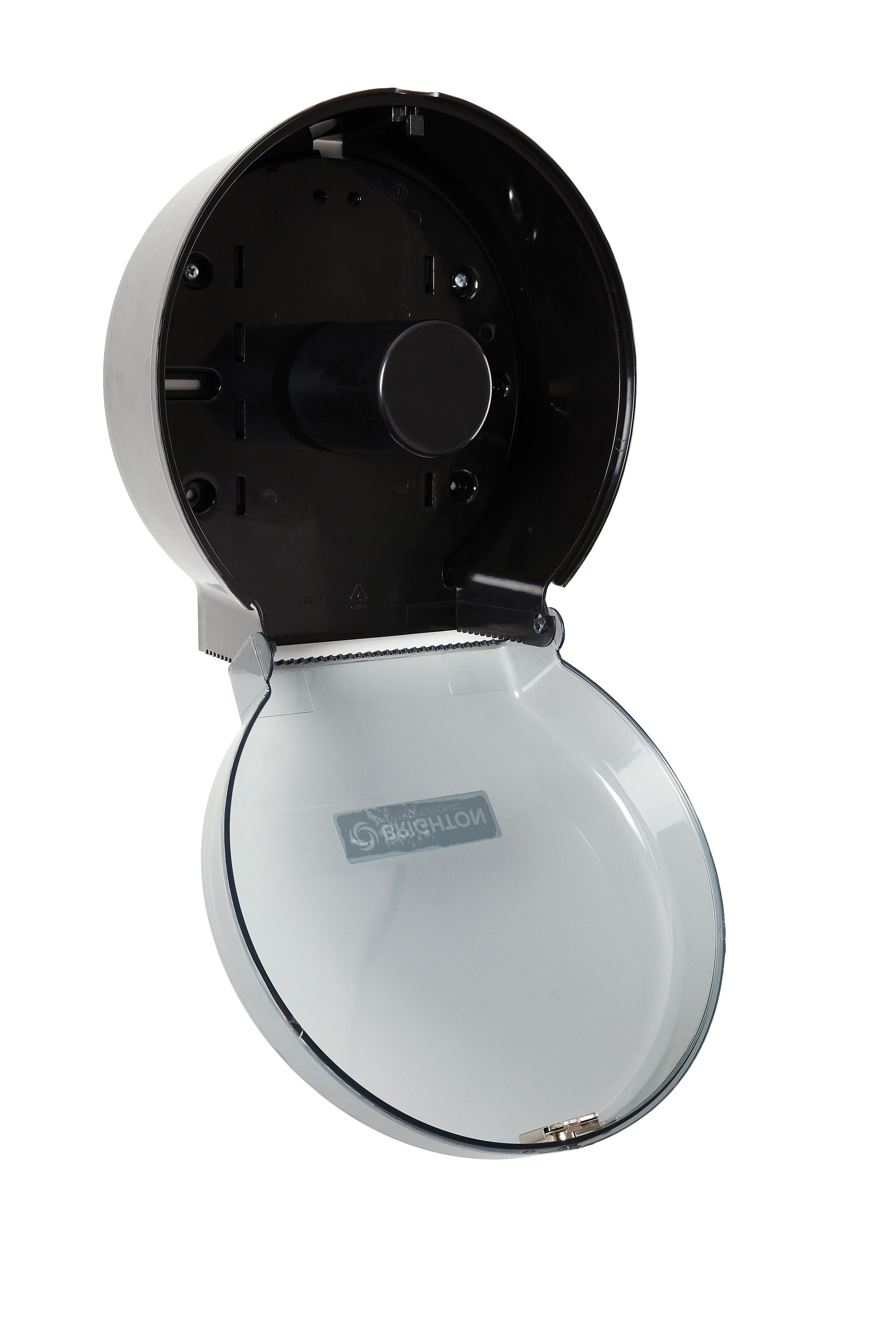 Coastwide Professional™ Jumbo Roll Toilet Paper Dispenser, Translucent Smoke
