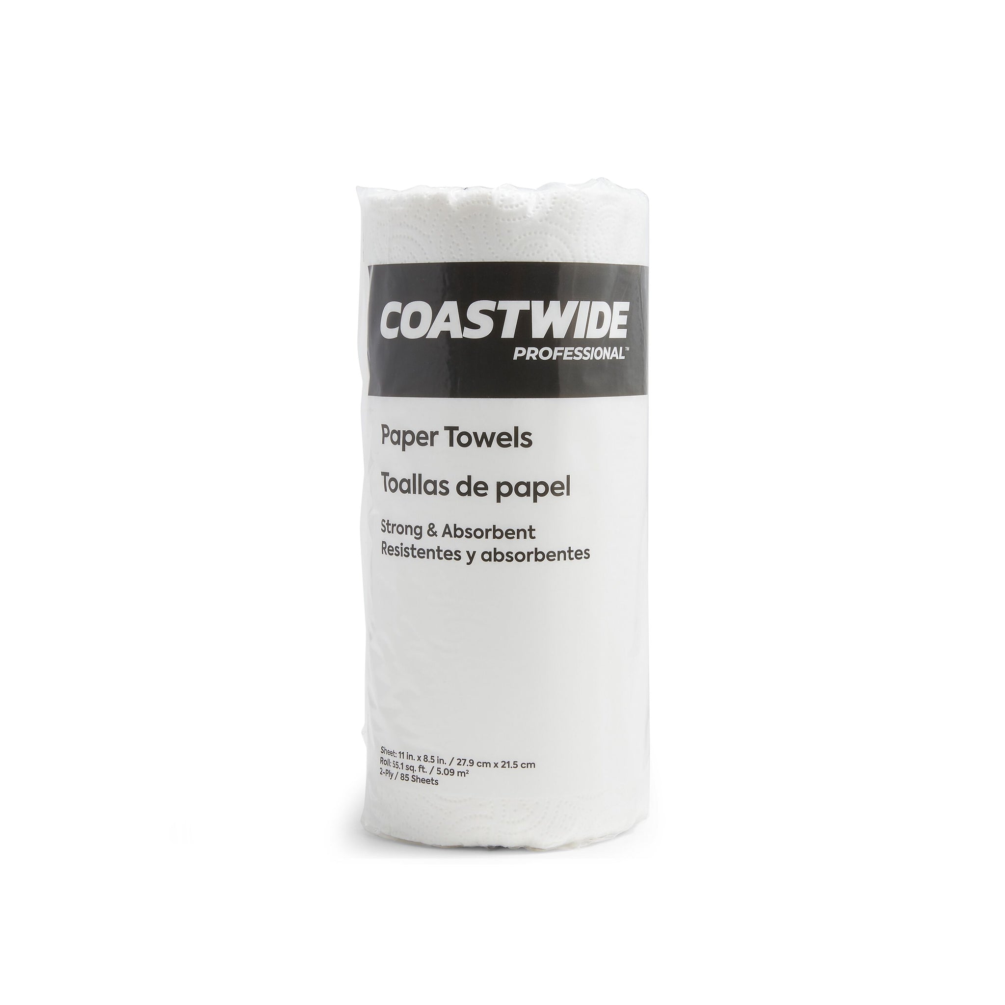 Coastwide Professional™ Kitchen Rolls Paper Towels, 2-Ply, 85 Sheets/Roll