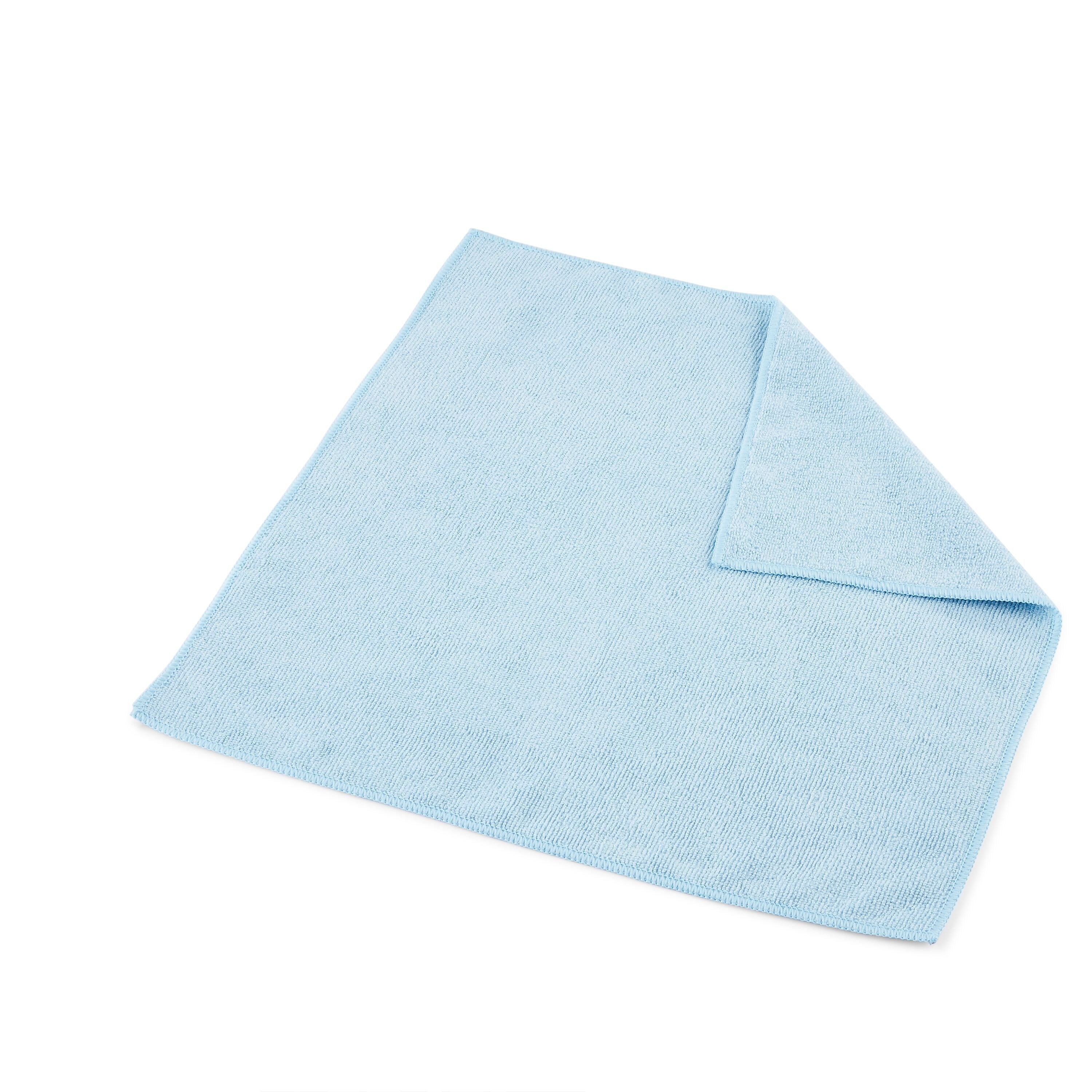 Coastwide Professional™ Microfiber Wipers, Blue, 12/Pack