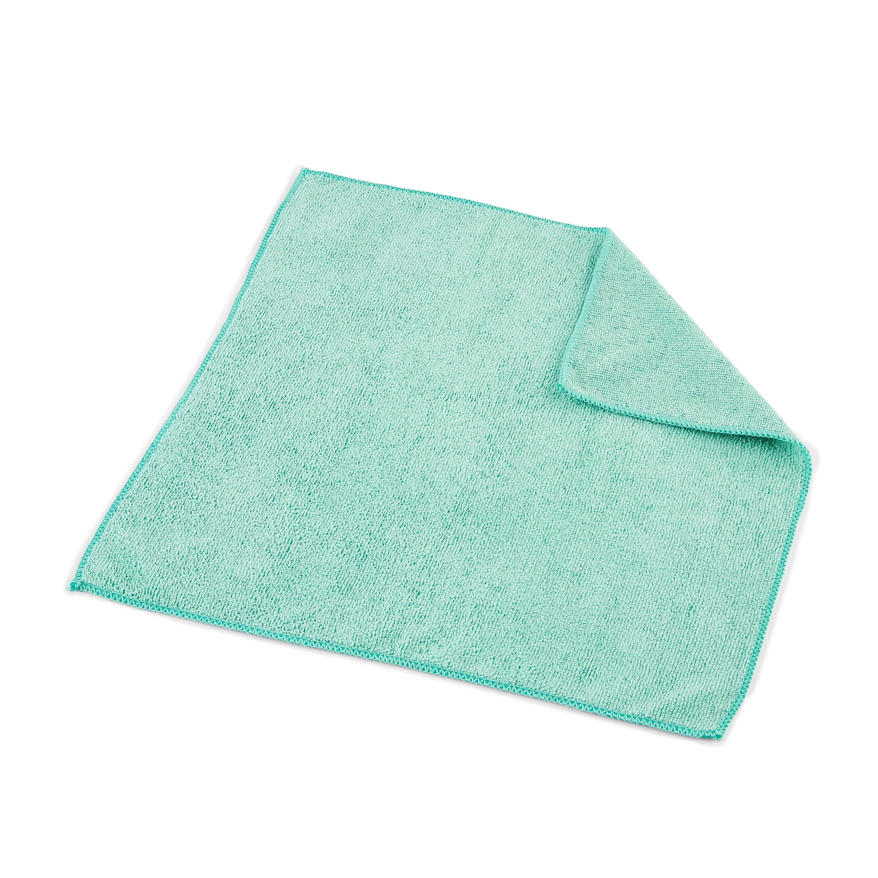 Coastwide Professional™ Microfiber Wipers, Green, 12/Pack