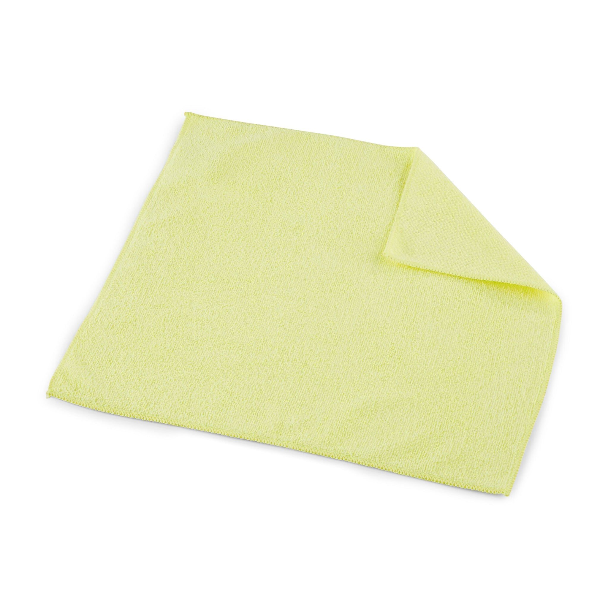 Coastwide Professional™ Microfiber Wipers, Yellow, 12/Pack