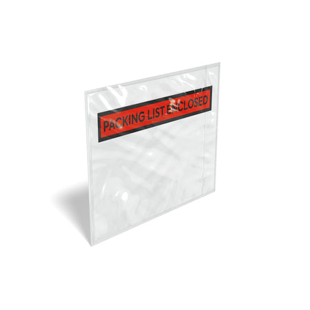 Coastwide Professional™ "Packing List Enclosed" Envelope, 4.5" x 5.5", Red, 1000/Carton