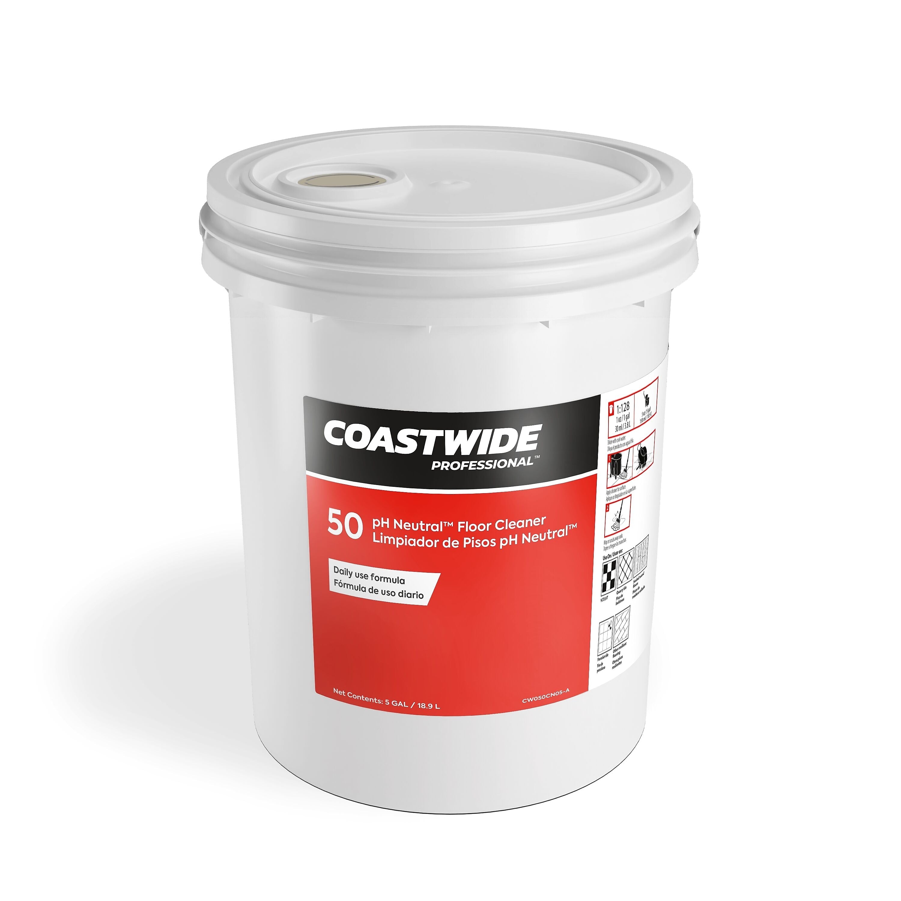 Coastwide Professional™ pH Neutral Floor Cleaner, Strawberry, 640 Oz.