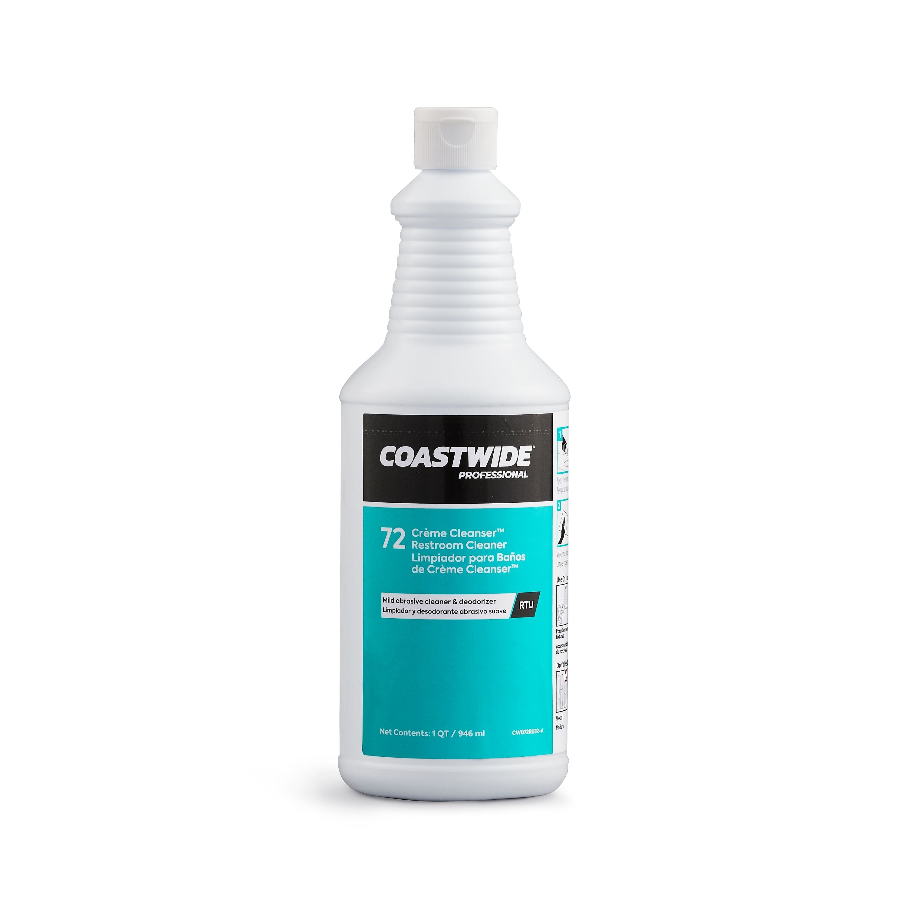 Coastwide Professional™ Restroom Cleaner Creme Cleanser™, Ready To Use, Mint Scent, 32 Oz.