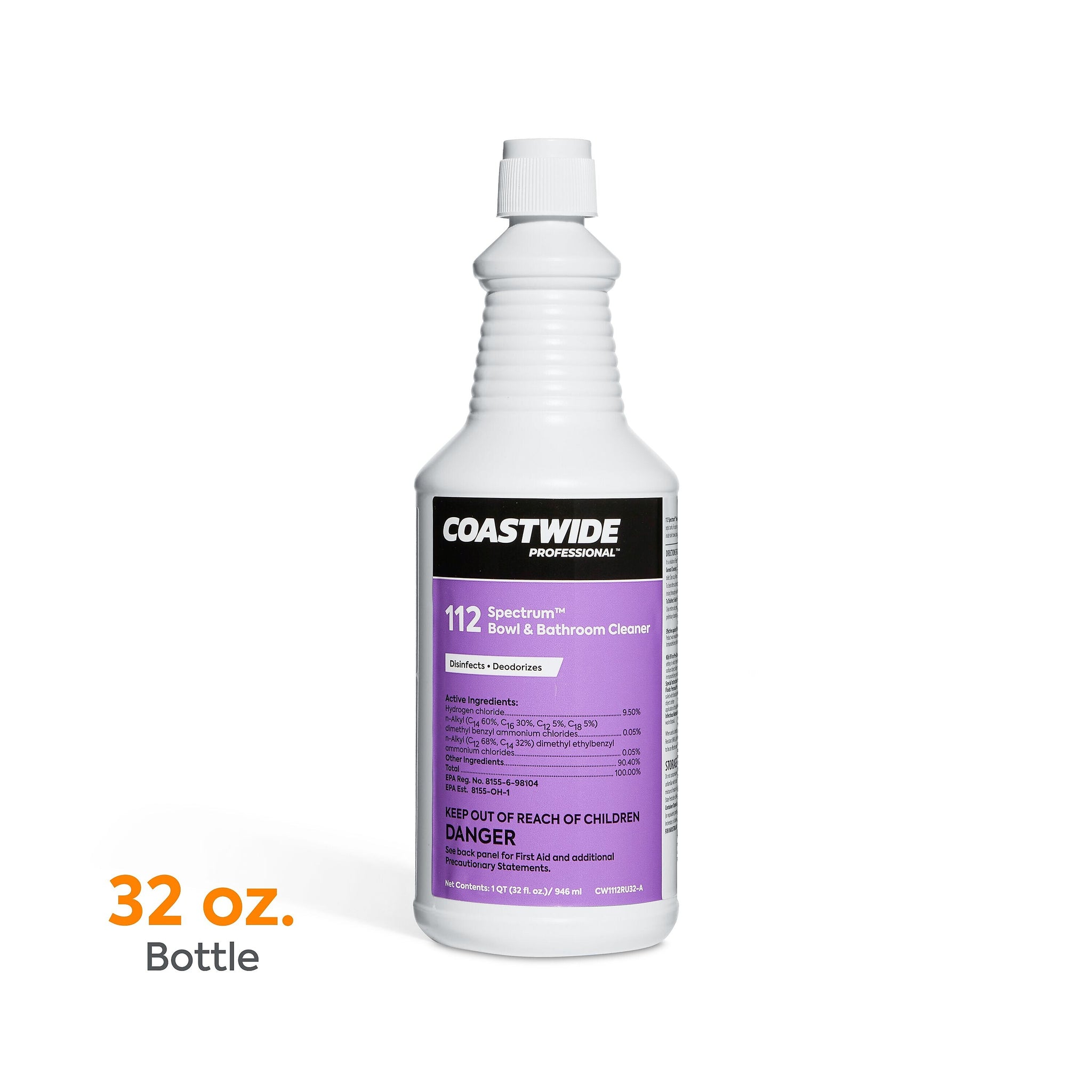 Coastwide Professional Spectrum Restroom Cleaner Bowl Cleaner, 32 Oz.