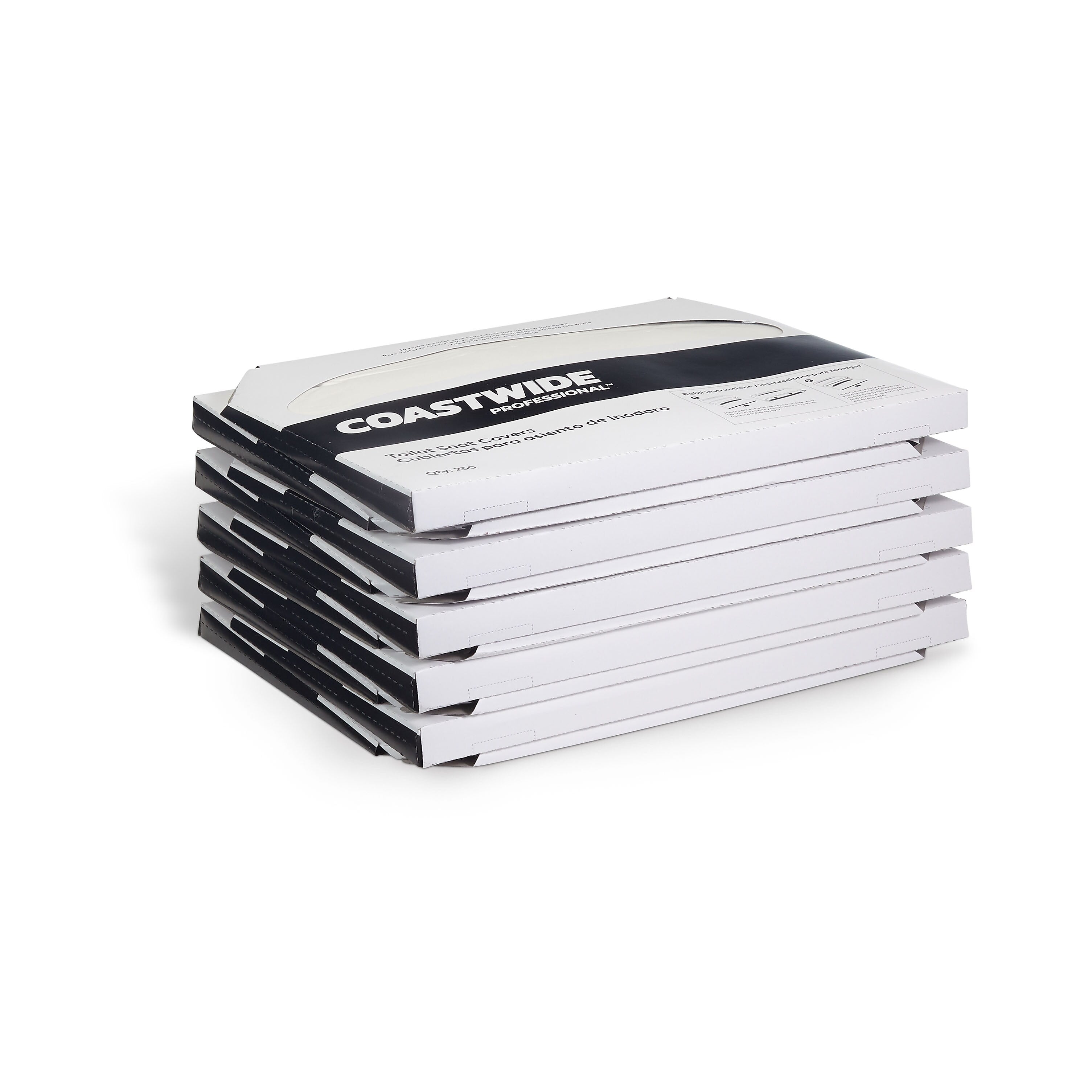 Coastwide Professional™ Toilet Seat Covers, 0.87