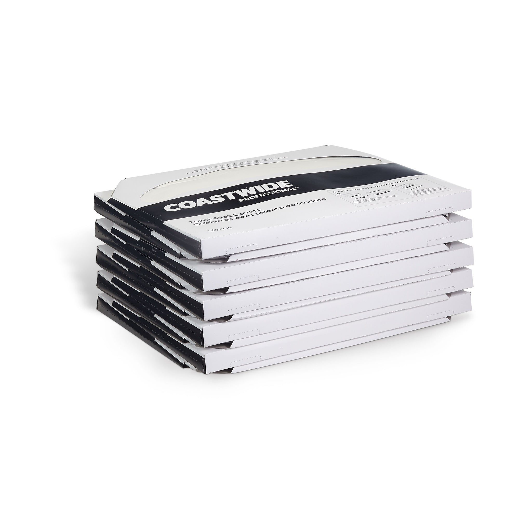Coastwide Professional™ Toilet Seat Covers, 0.87