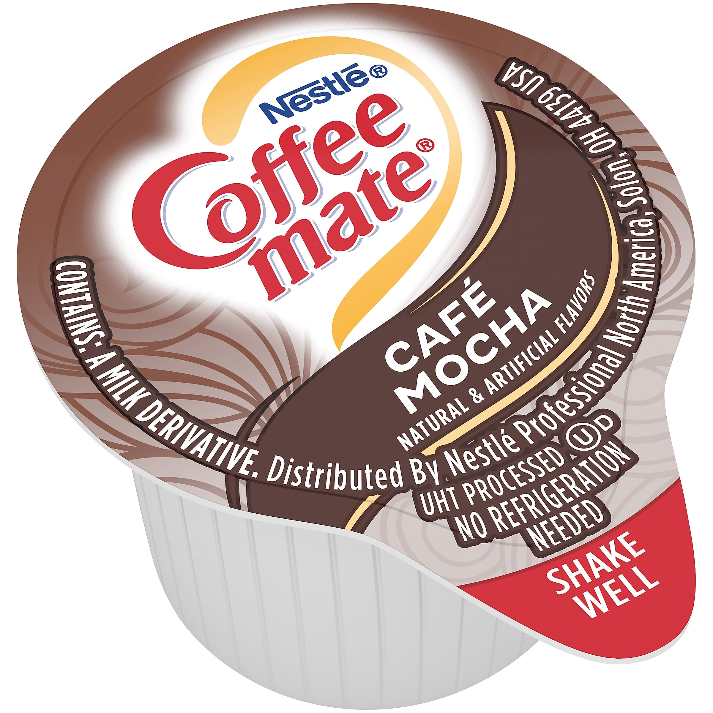 Coffee mate Café Mocha Liquid Creamer, 0.38 Oz., 50/Box